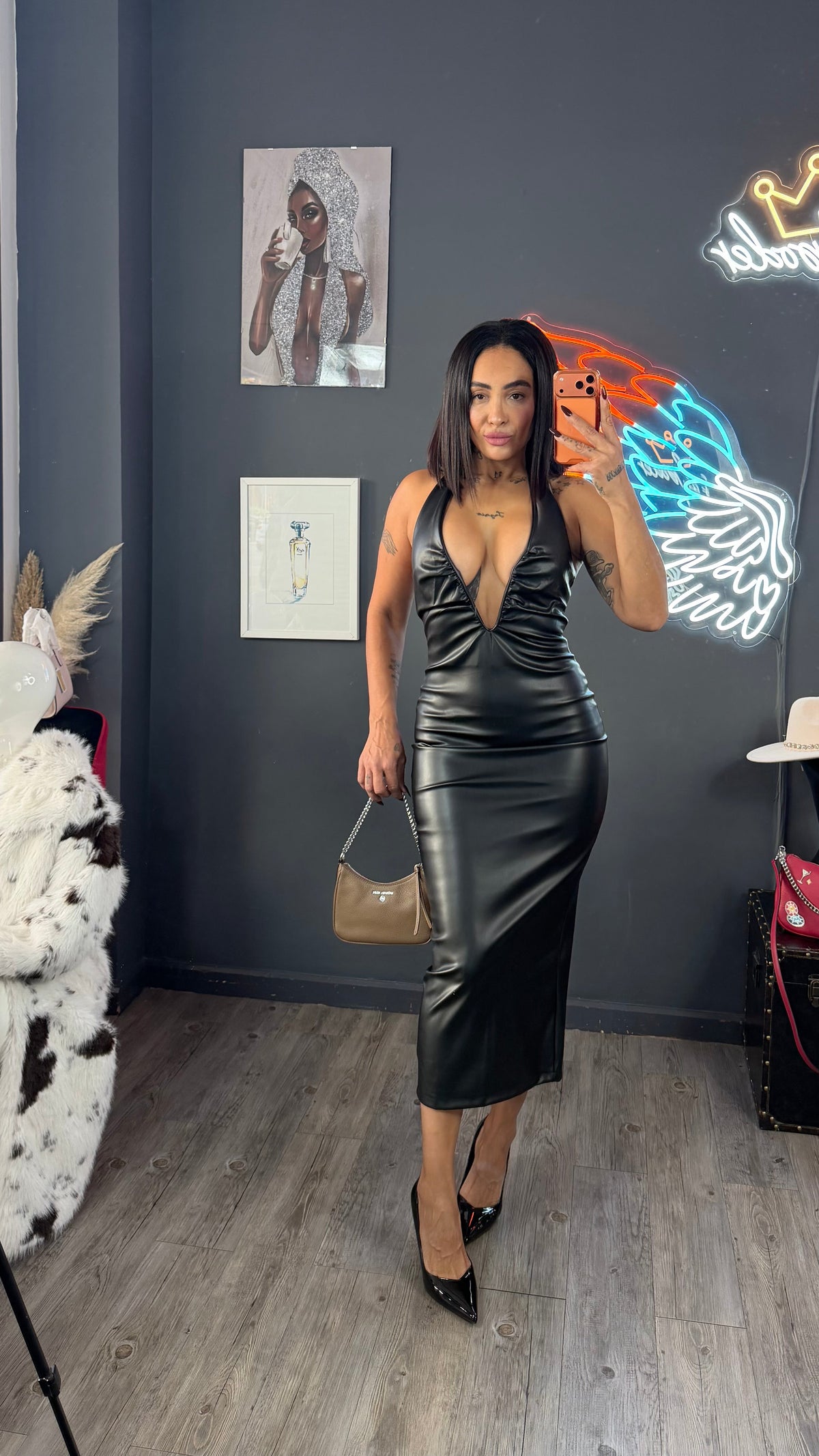 Vestido escote Milena