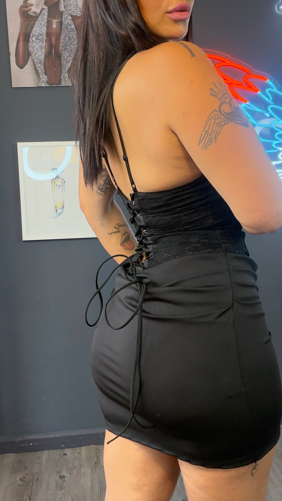 Vestido corset