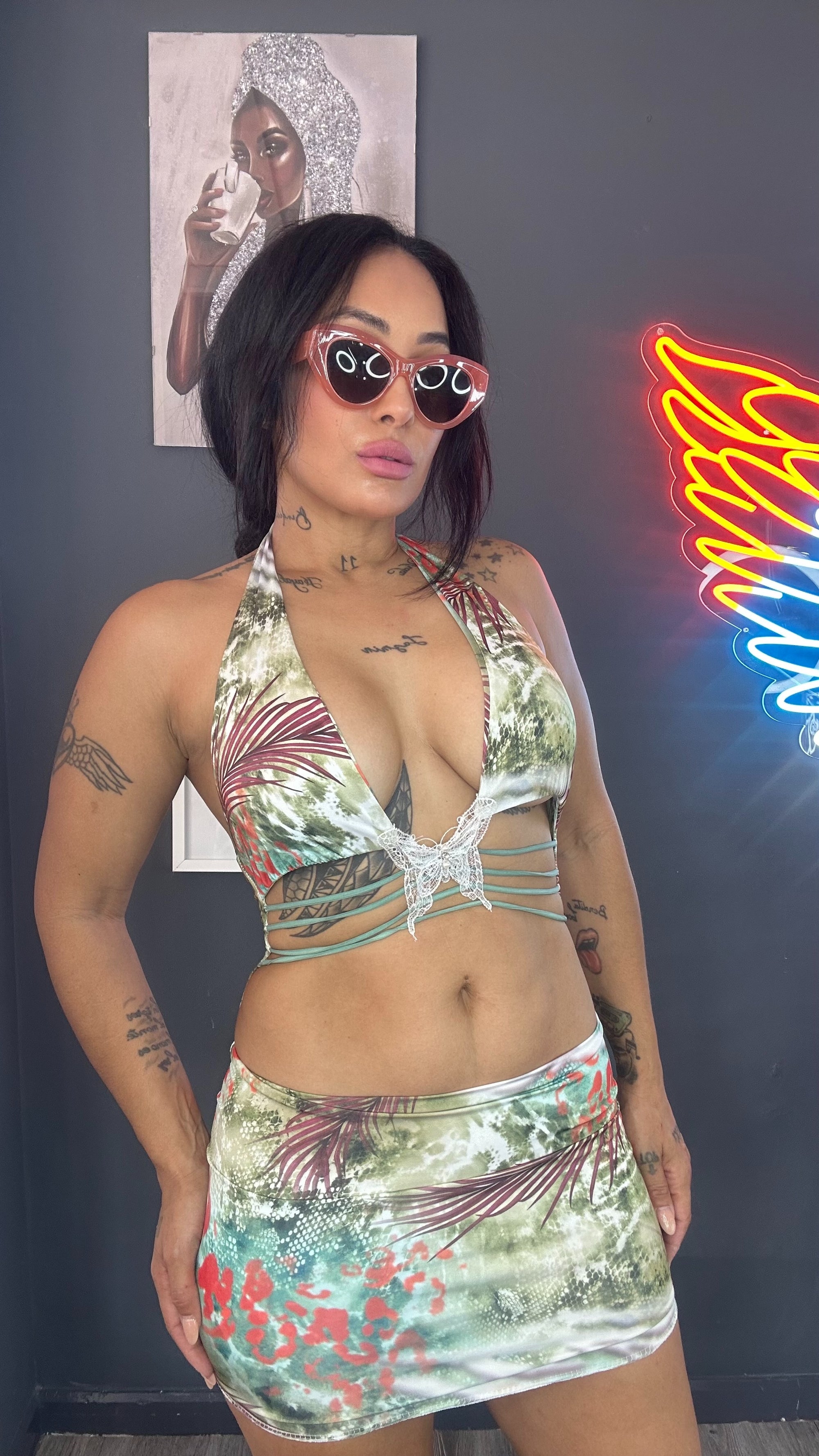 Vestido sueño mariposa