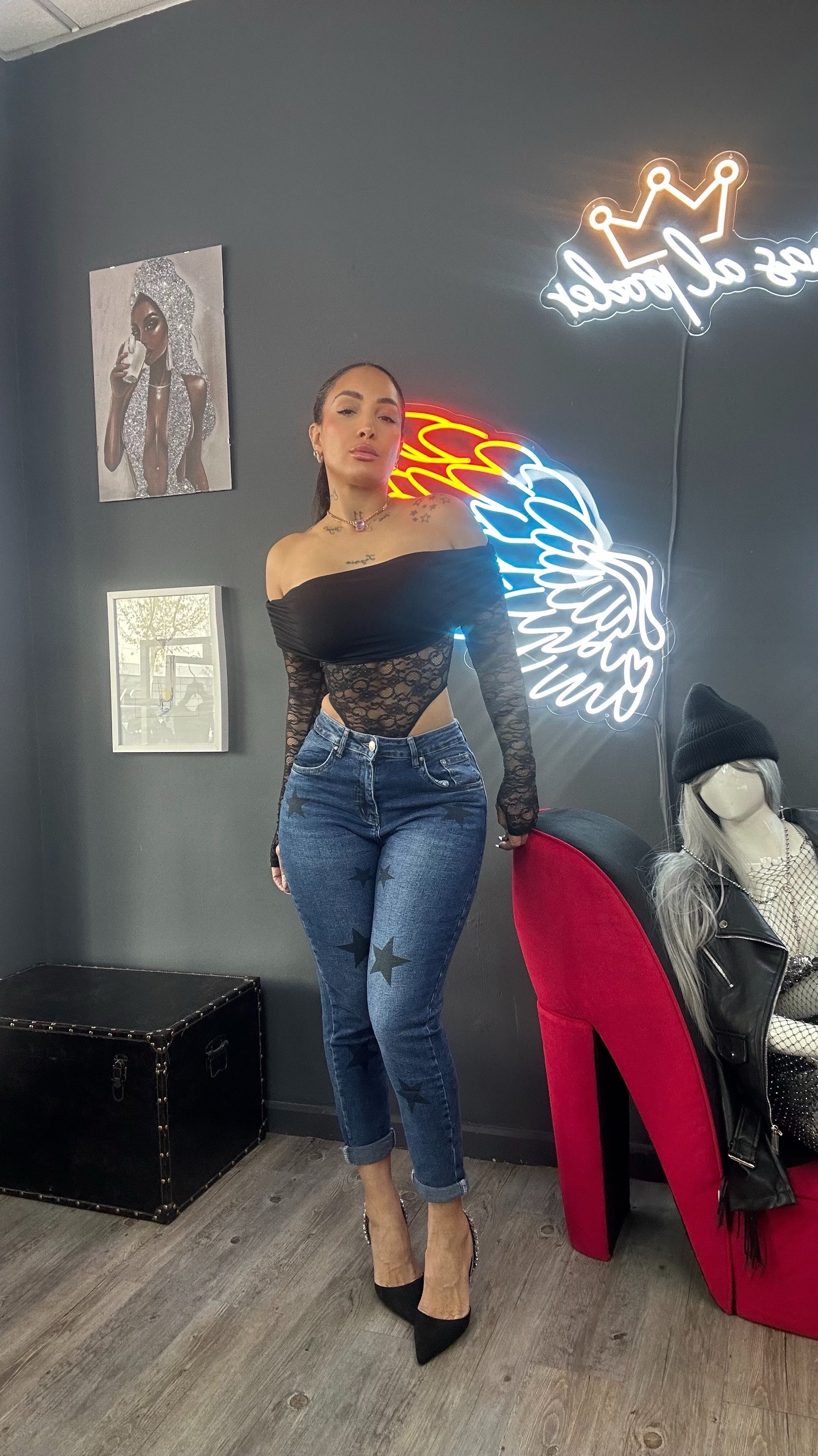 Jeans estrella