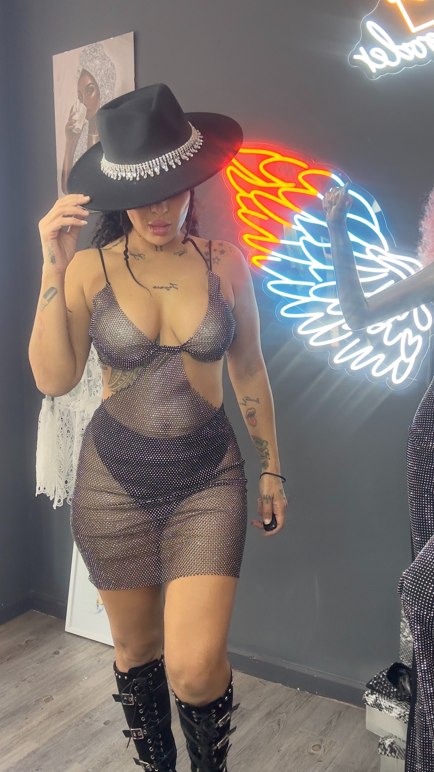 Vestido brillo