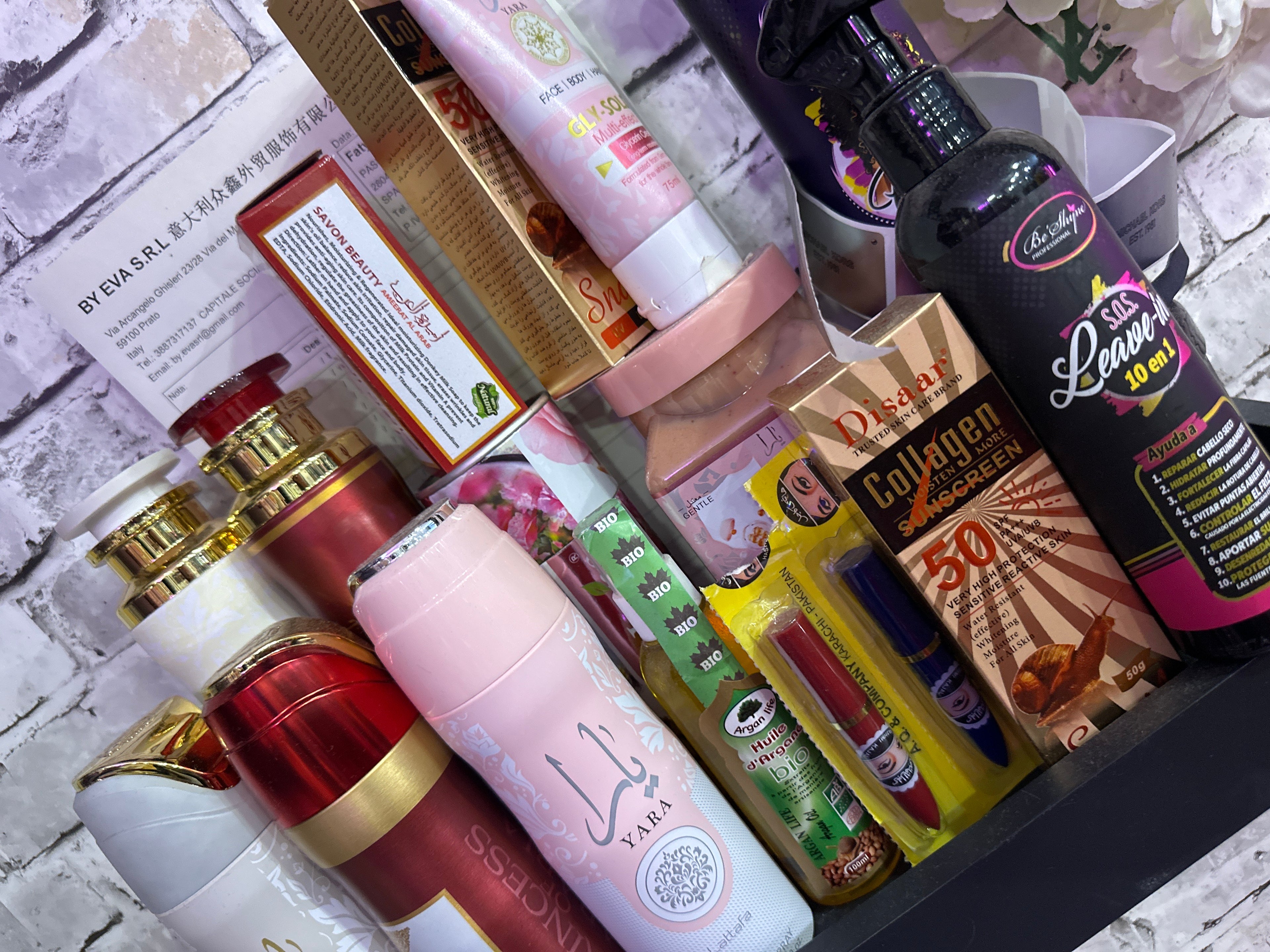 Cosmética Árabe y coreana