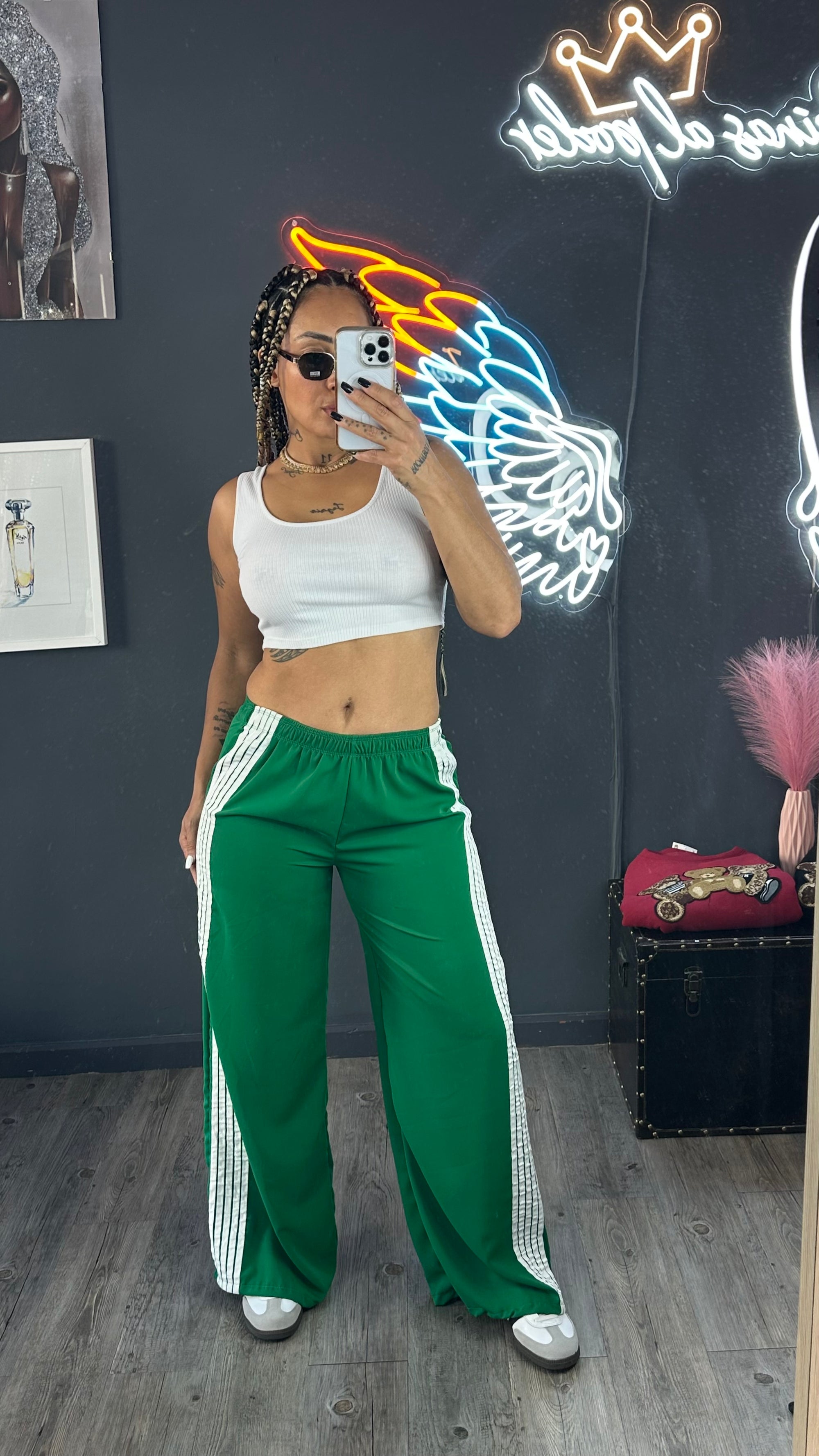 Pantalón over size