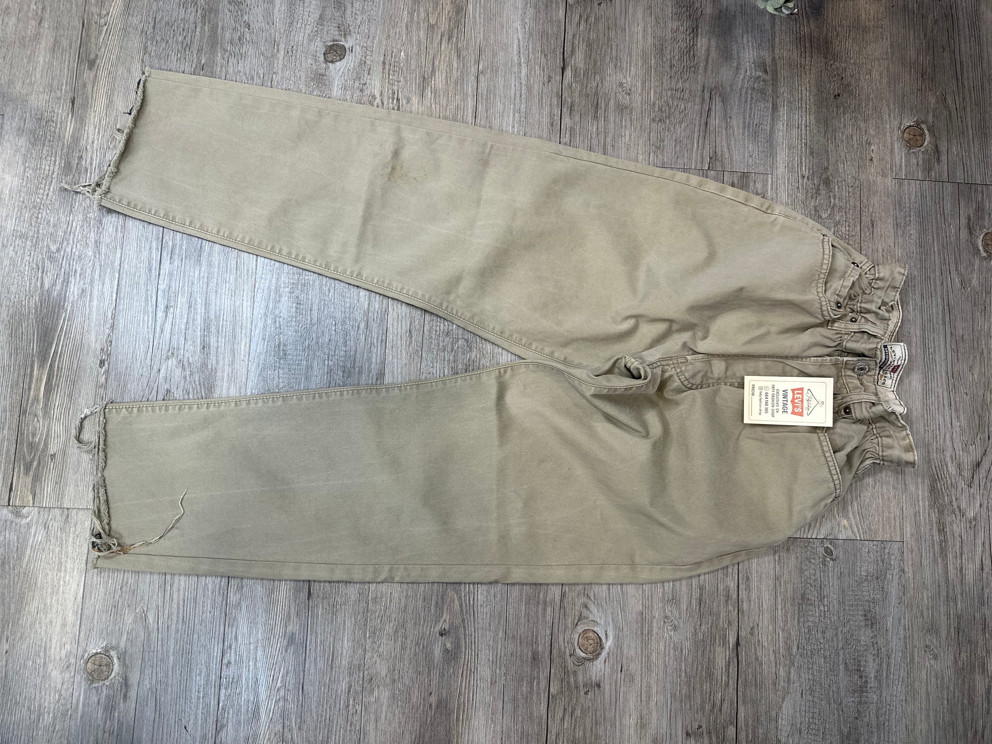 Jeans Levis candy beige S 03