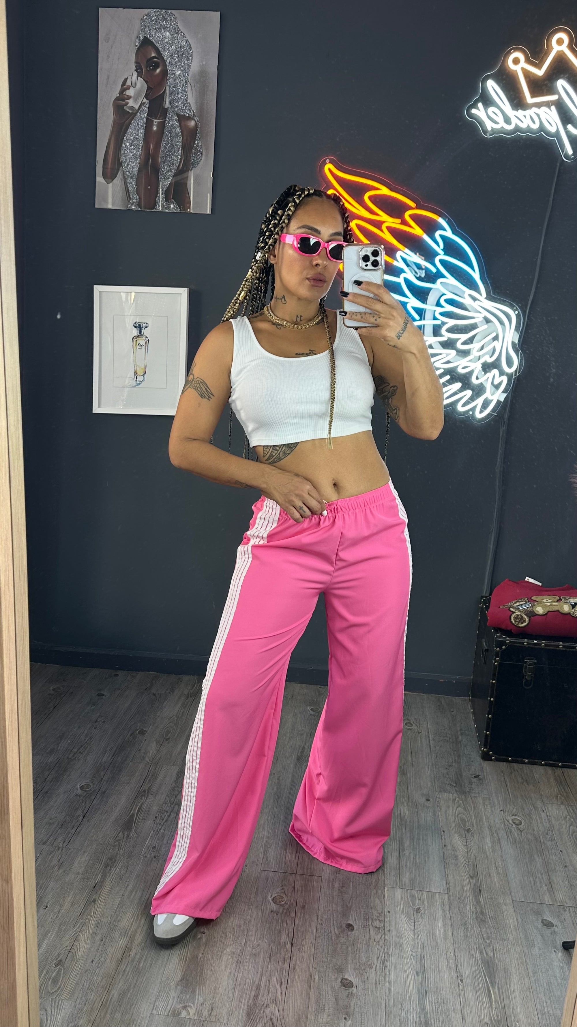 Pantalón over size