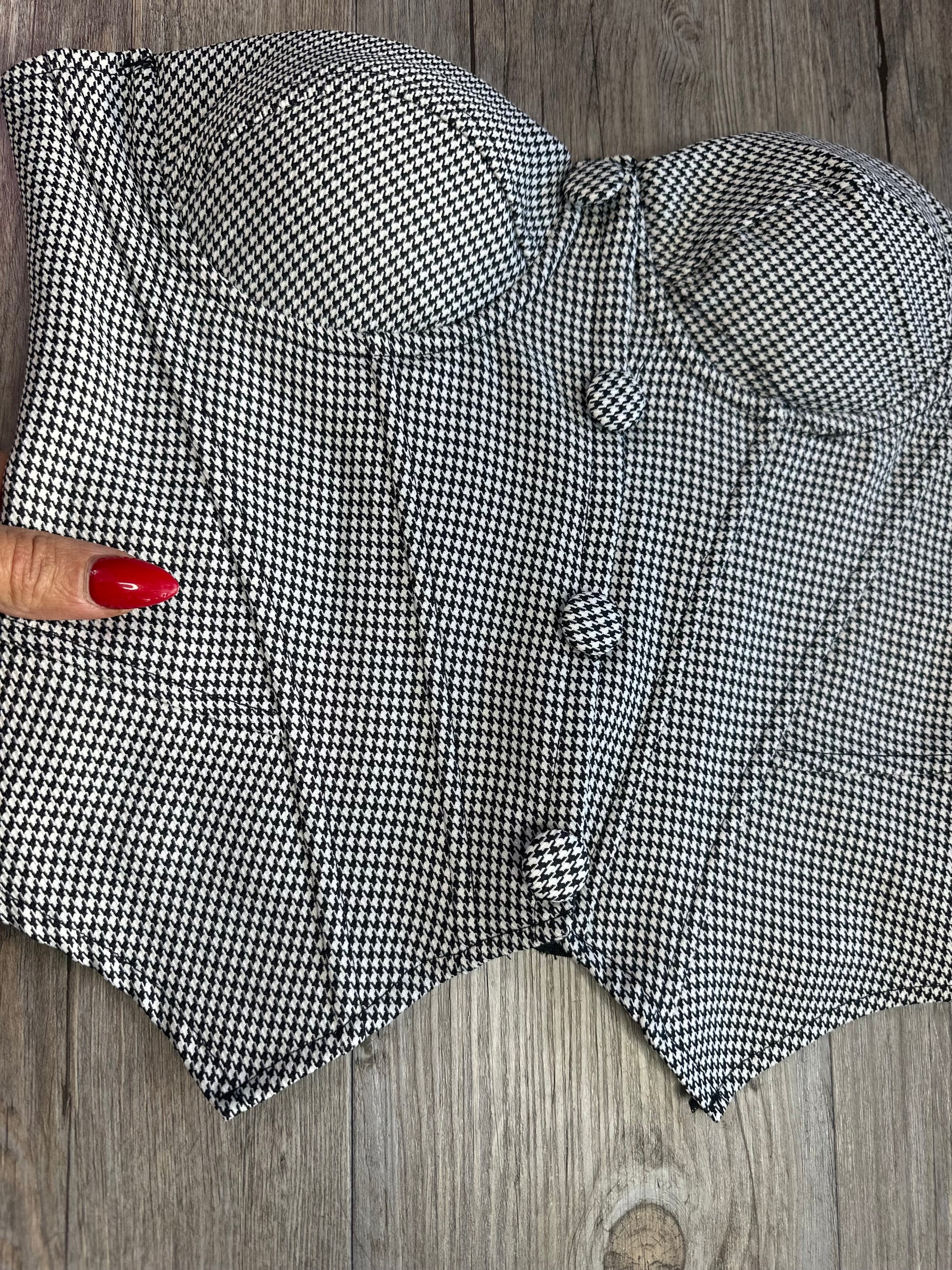 Corset pata de gallo