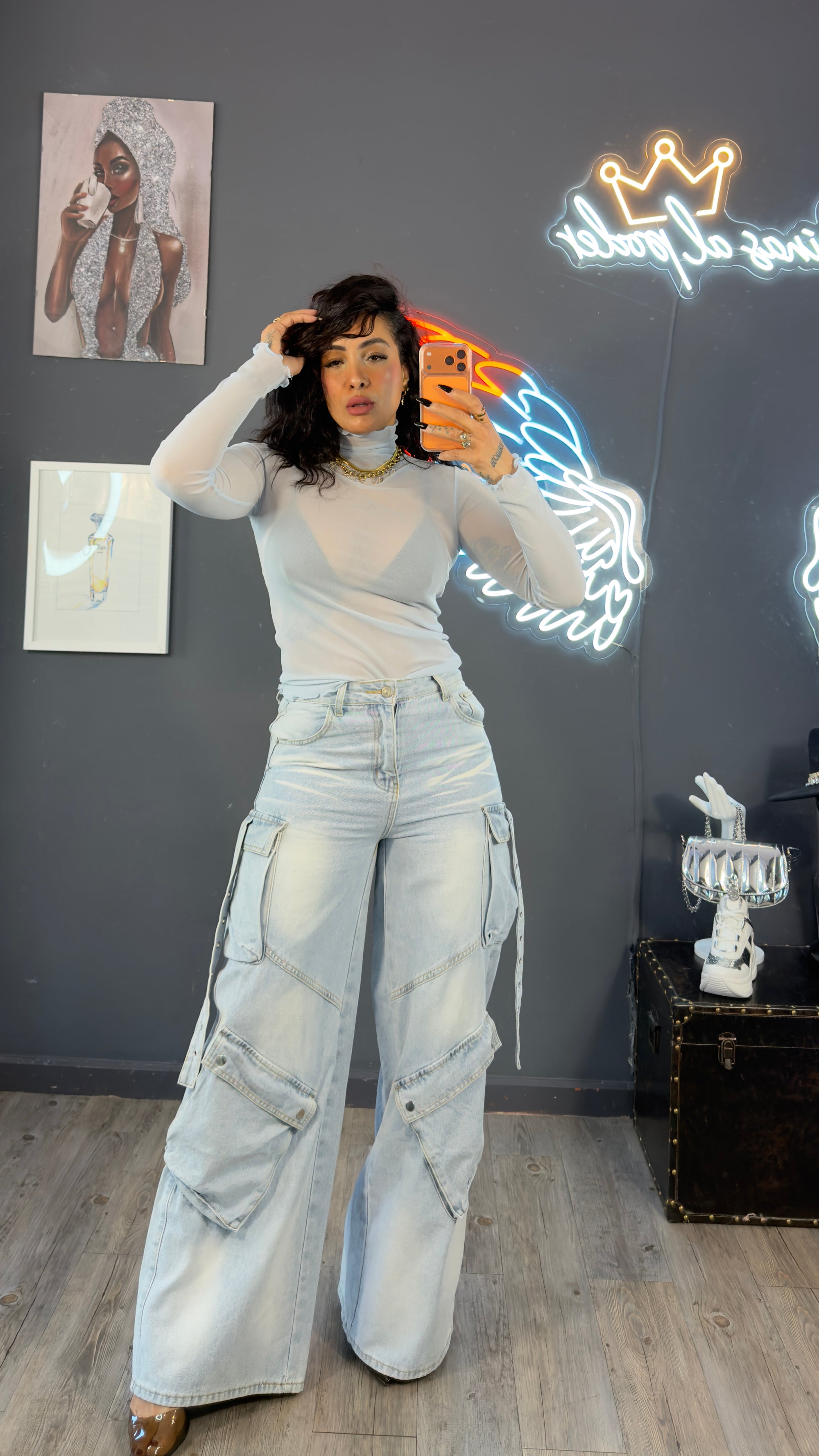 Jeans Cargo Dominika