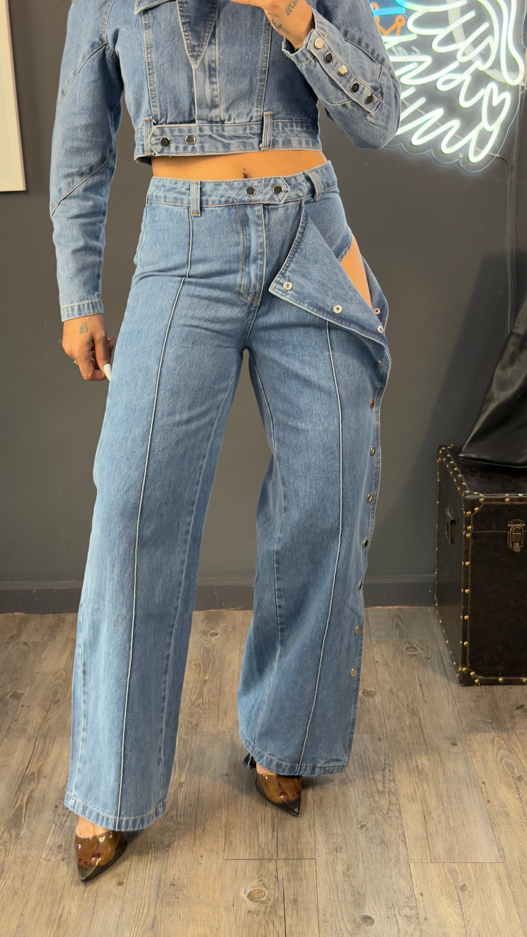 Conjunto ANGEL DENIM