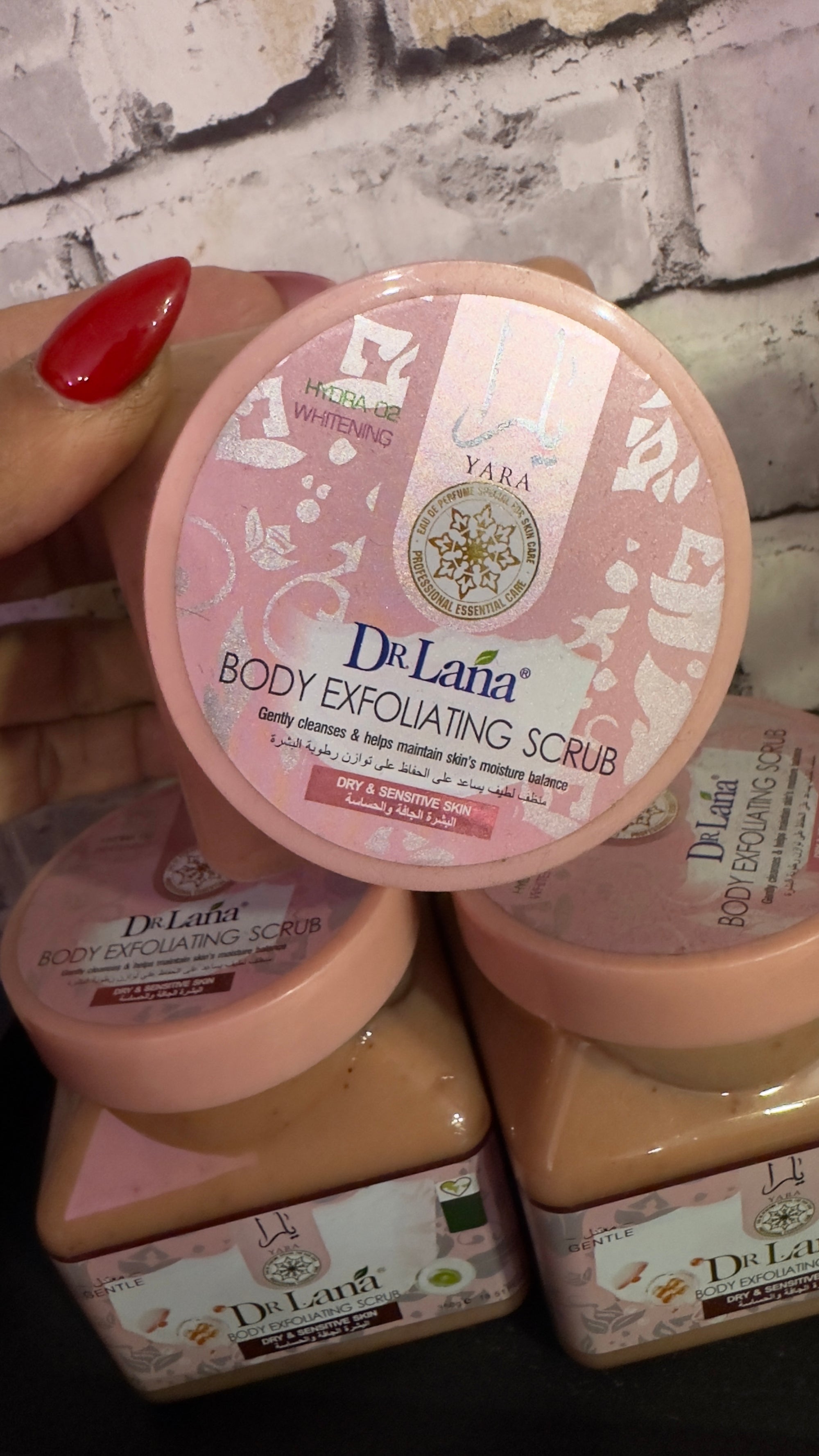 Exfoliante Yara Rosa