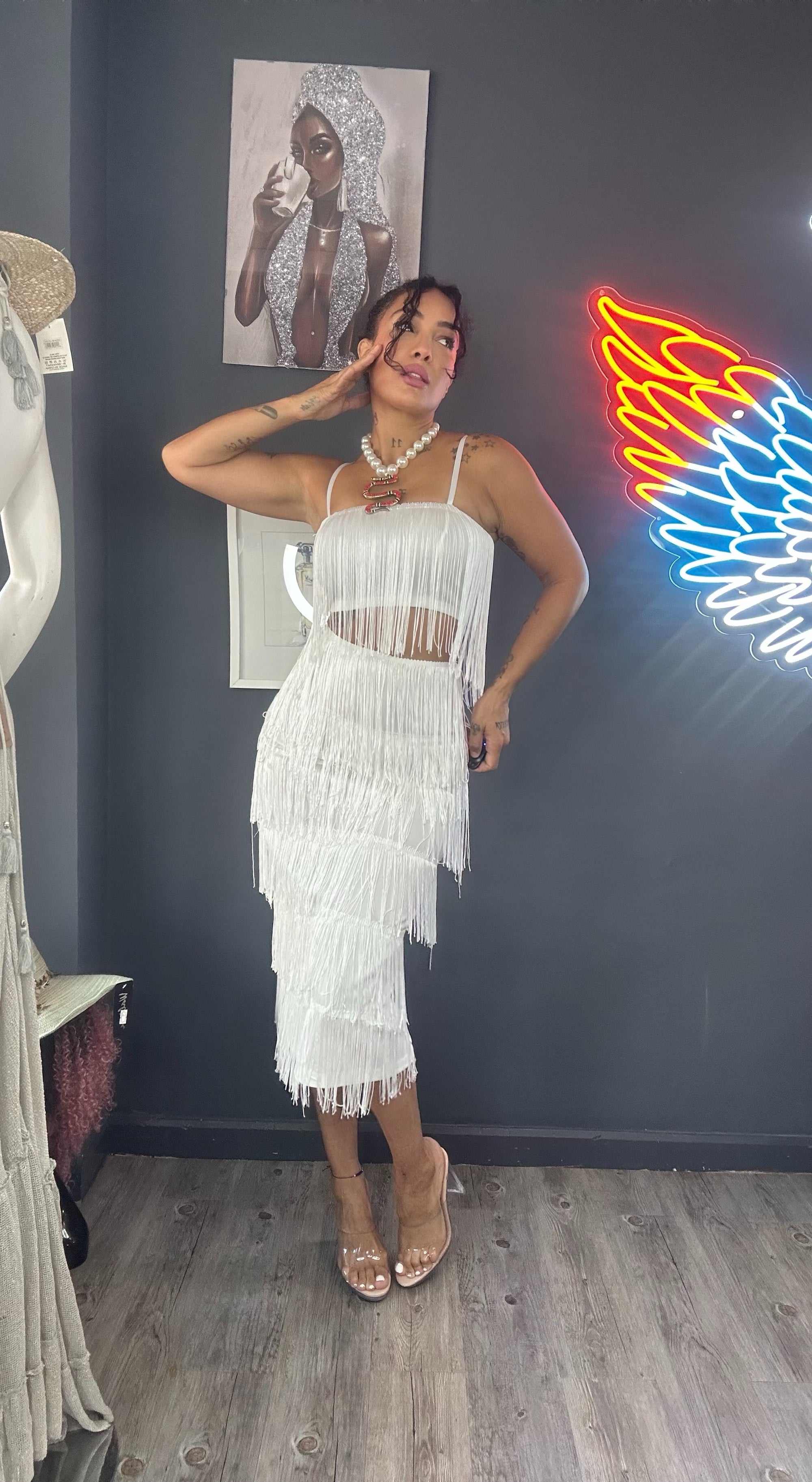 Conjunto vida en flecos