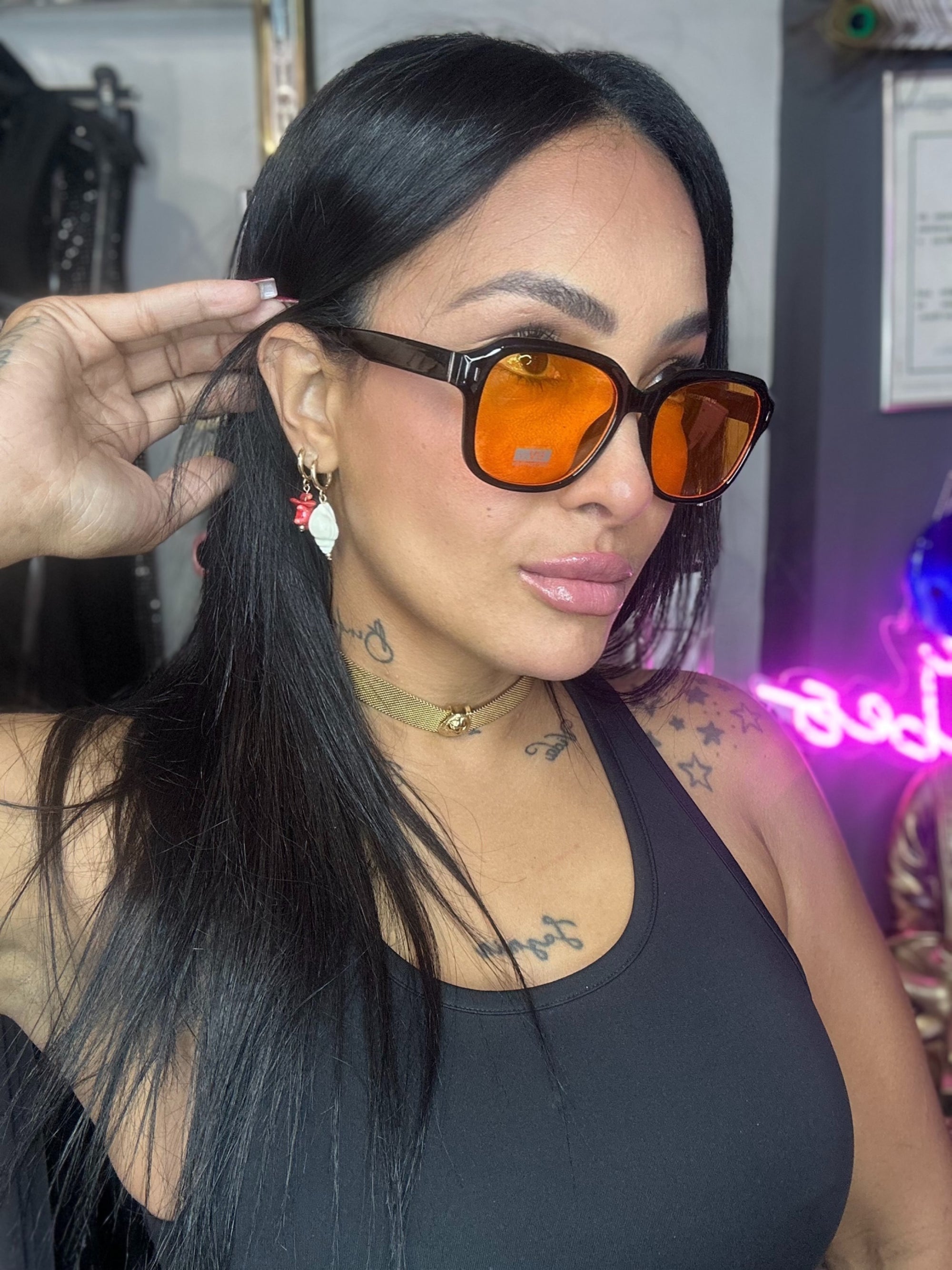 Gafas vida amarillas