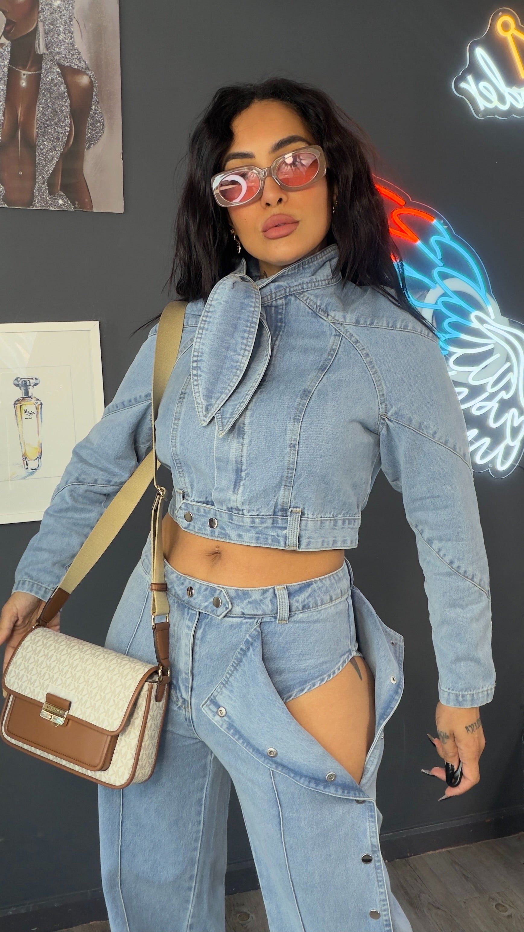 Conjunto ANGEL DENIM