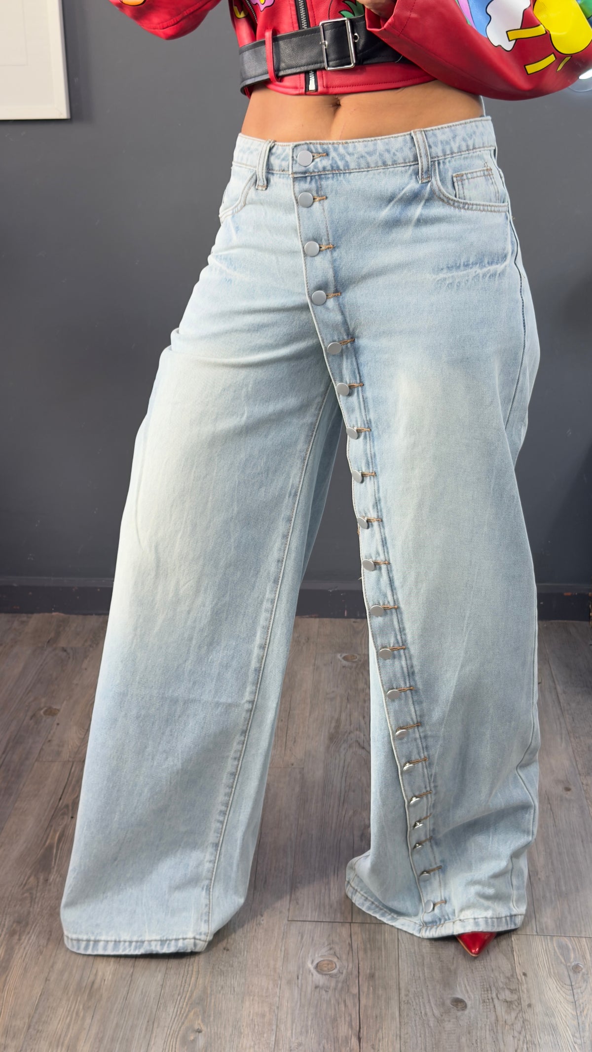 Jeans botones EXTREM