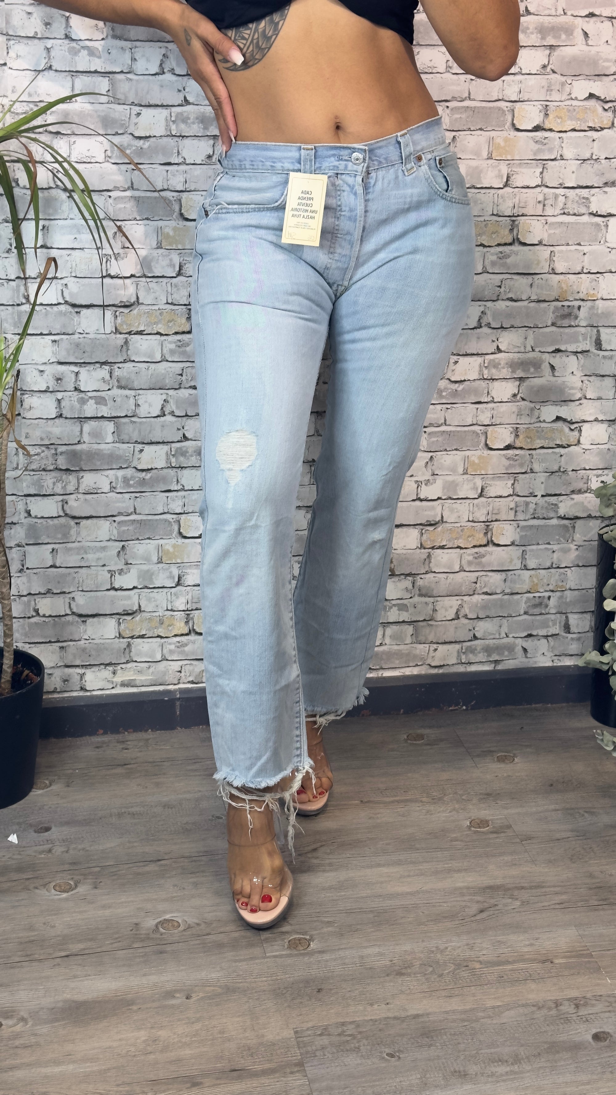 Jeans Levis candy claro S/M 06