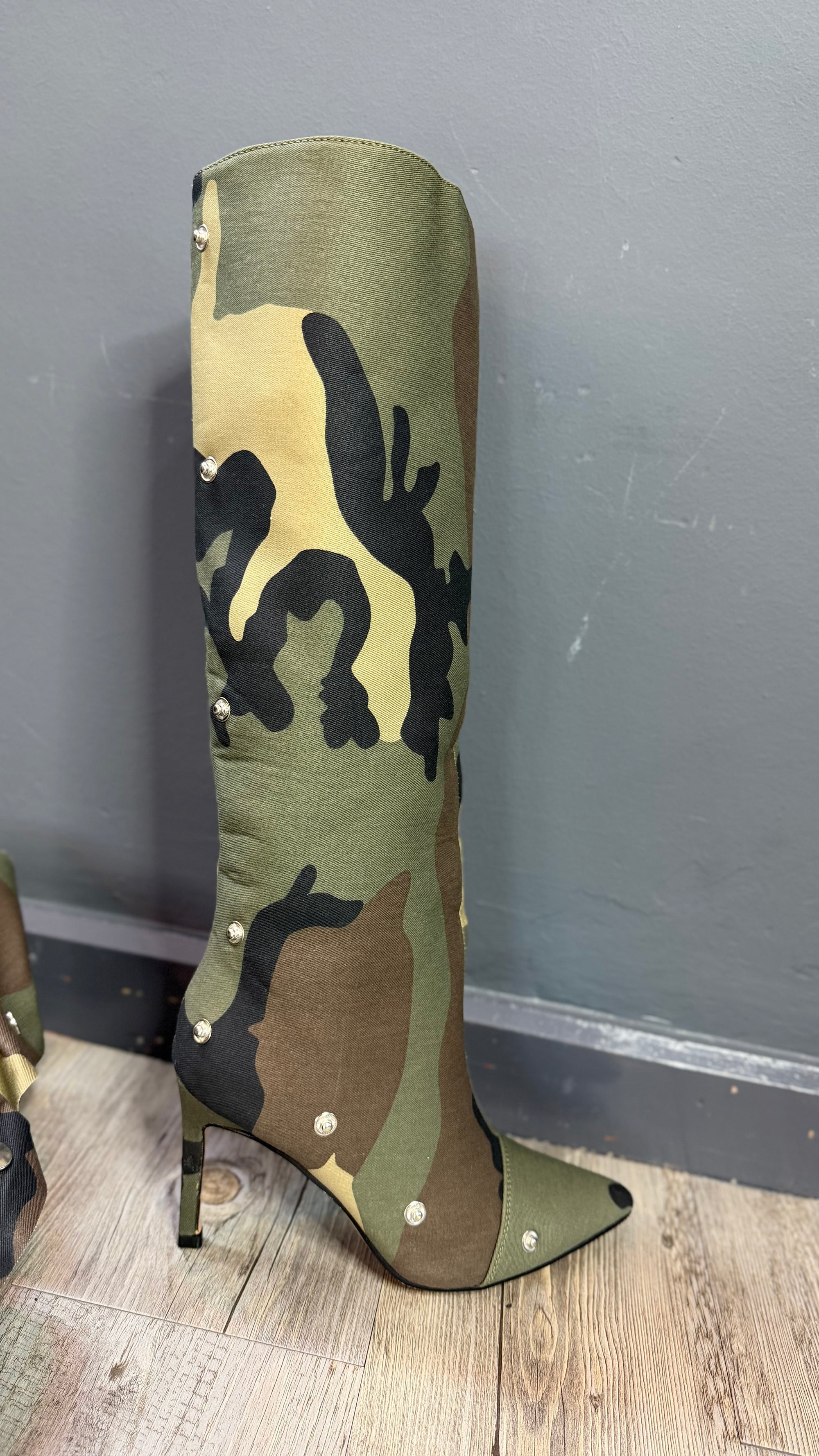 Botas segunda piel camuflaje DENIM