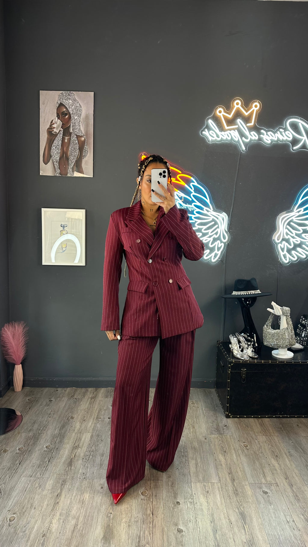 Traje chaqueta rallas