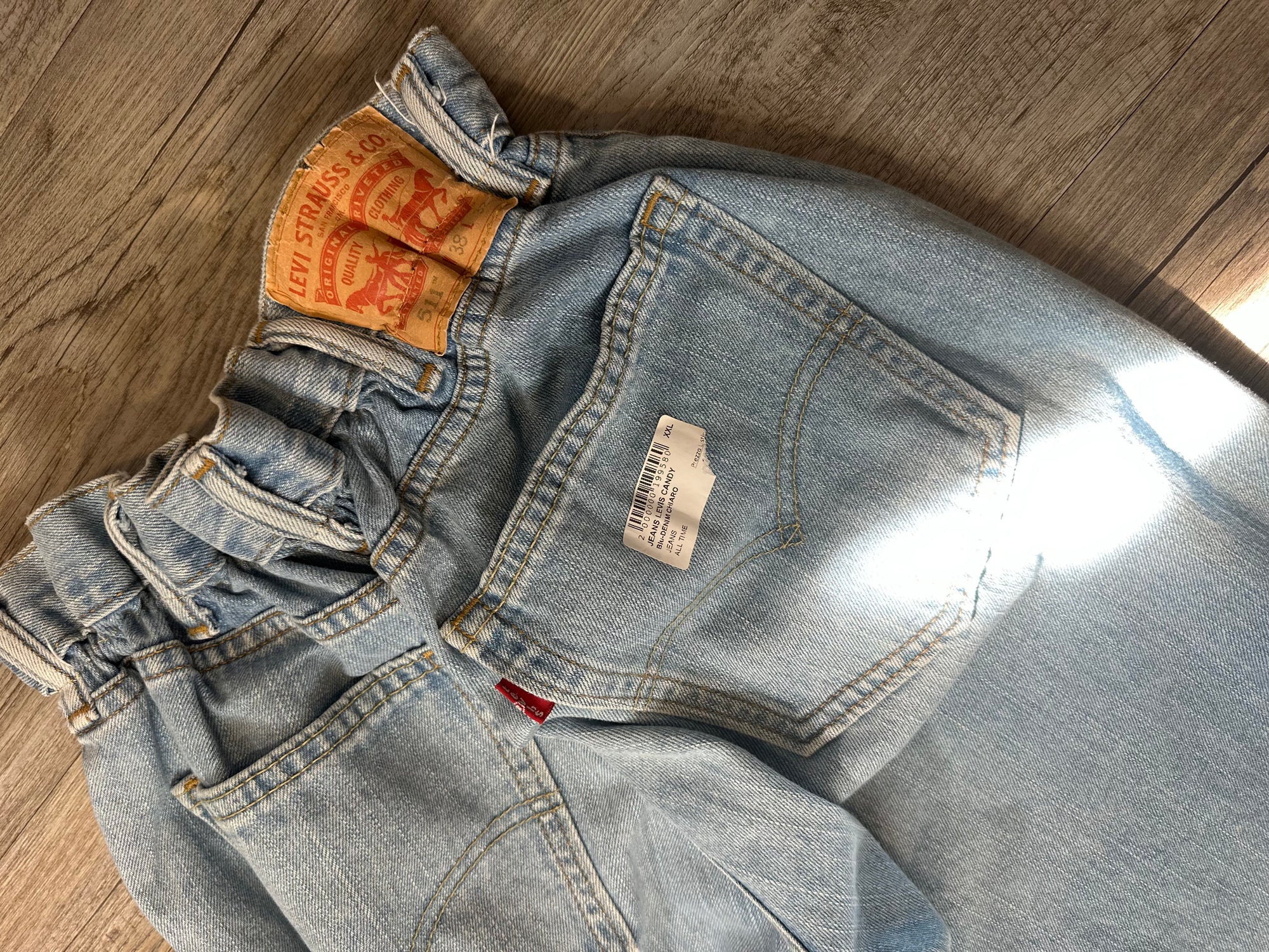 Jeans Levis candy claro XXL 034