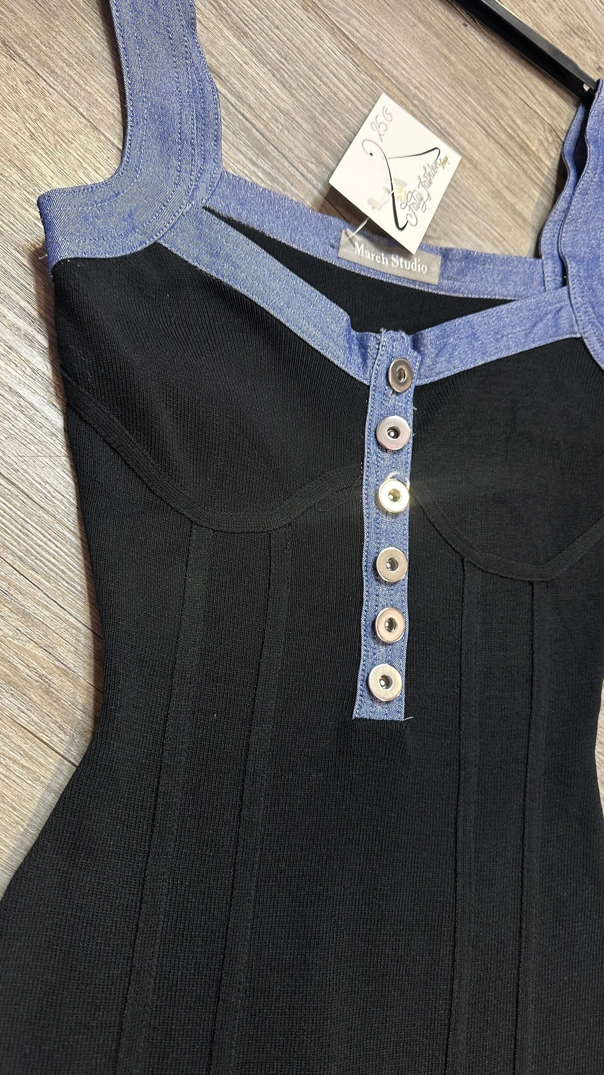 Vestido mix bandage verano