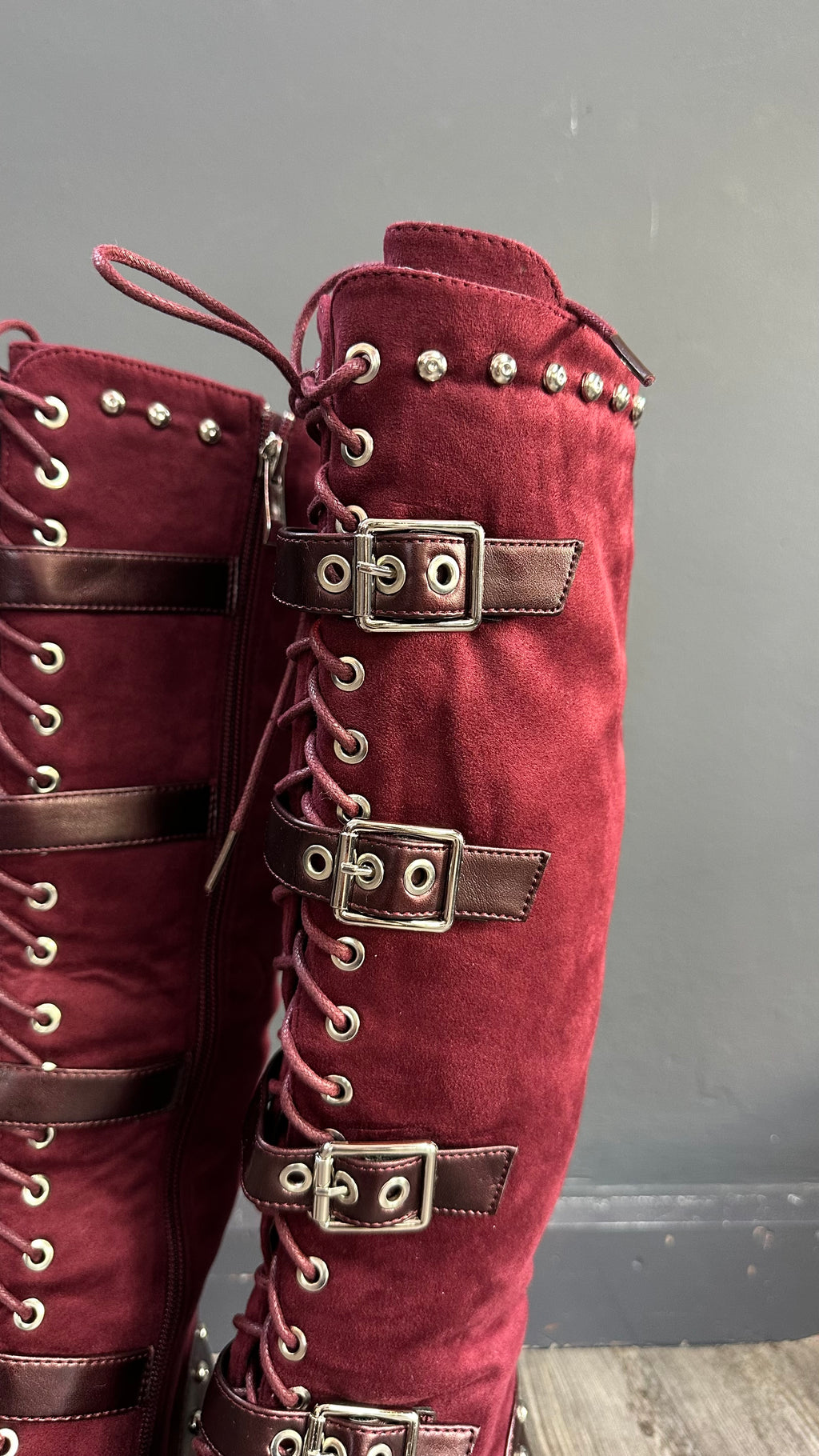 Botas Burdeos Rebel