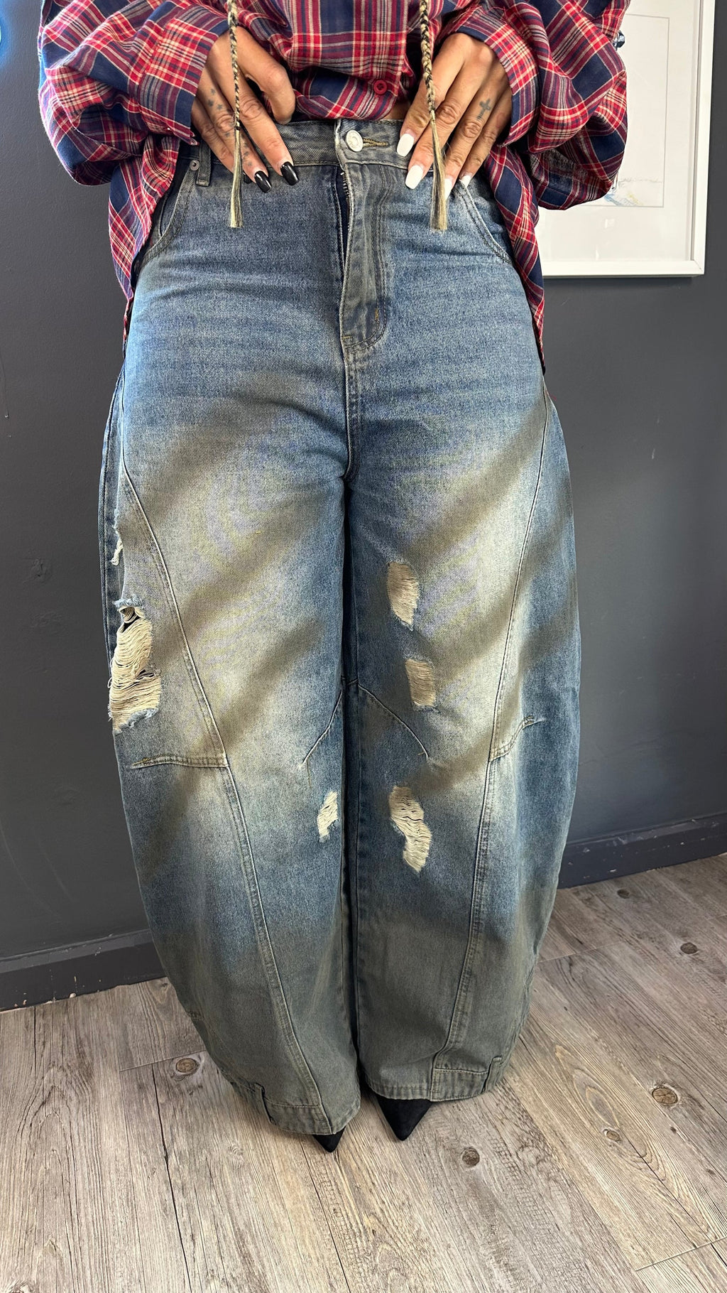 Baggy extrem del revés