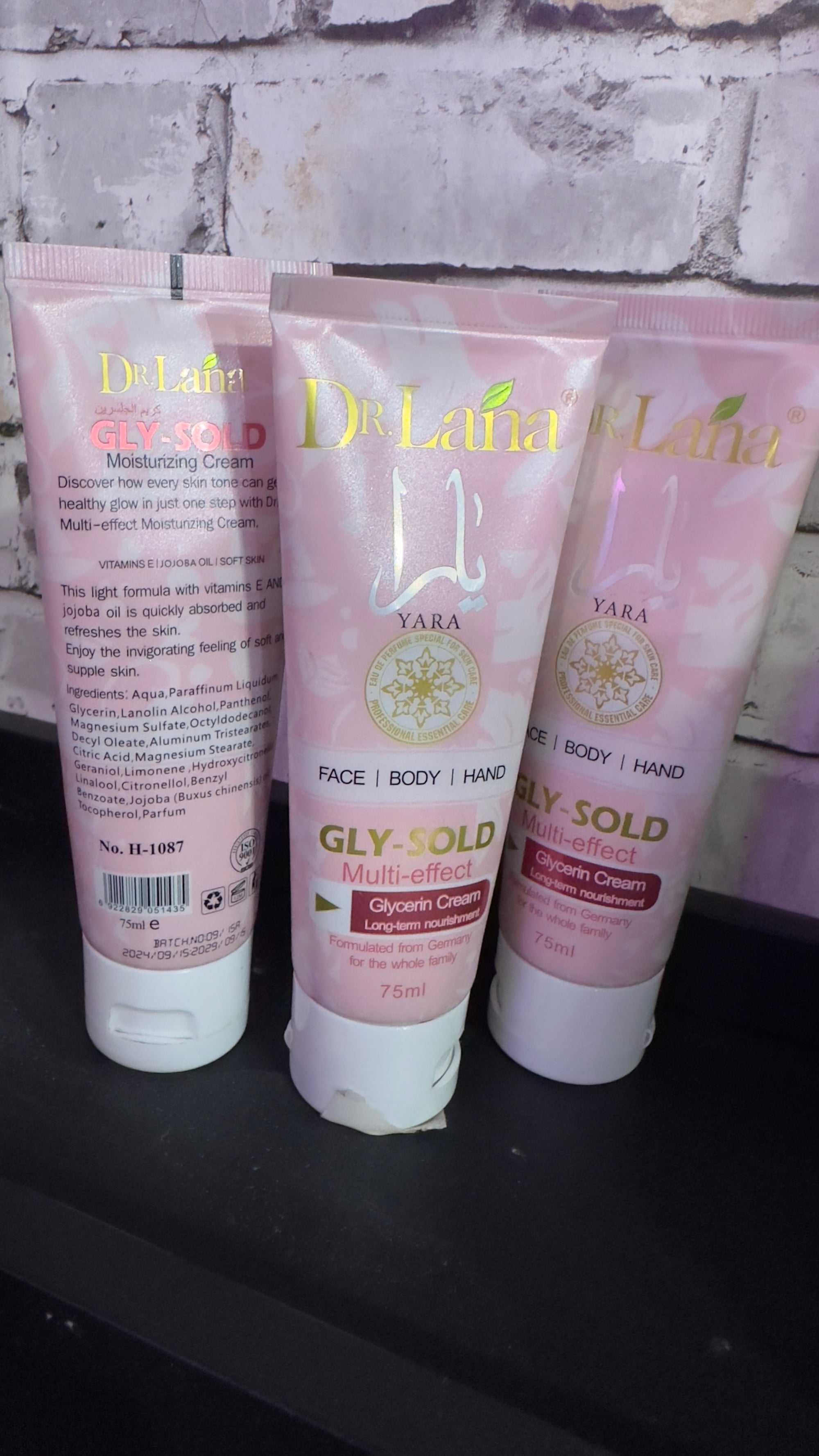 Crema Yara rosa para cuerpo/manos/cara