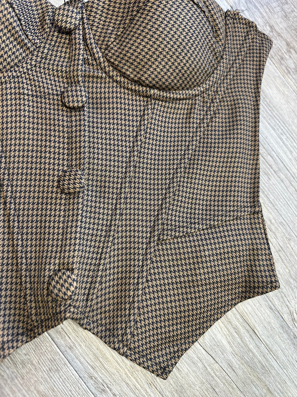 Corset pata de gallo