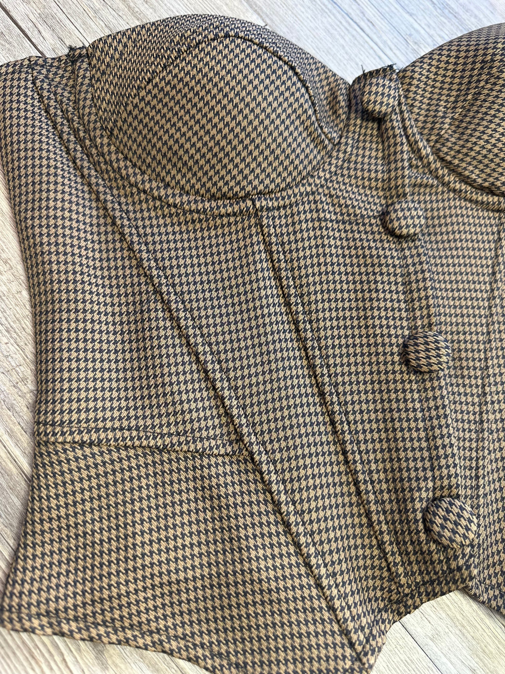 Corset pata de gallo