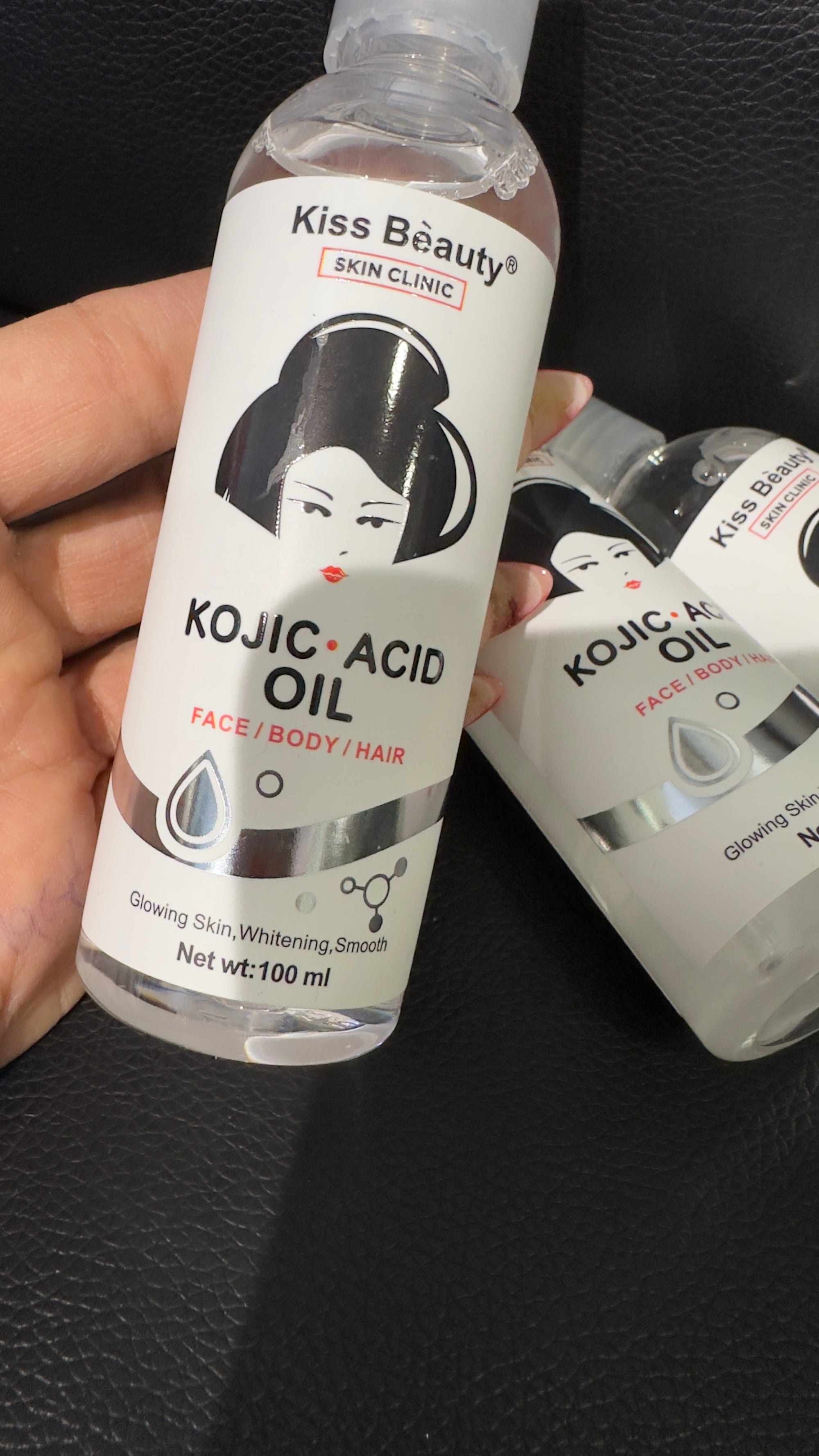 Aceite coreano Kojic Acid pelo/cuerpo/cara