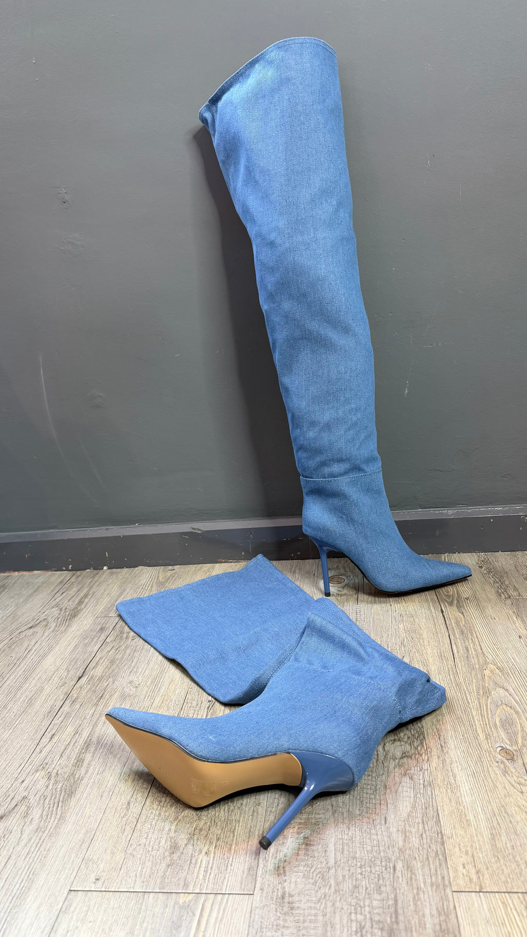 Mosqueteras Maxi denim