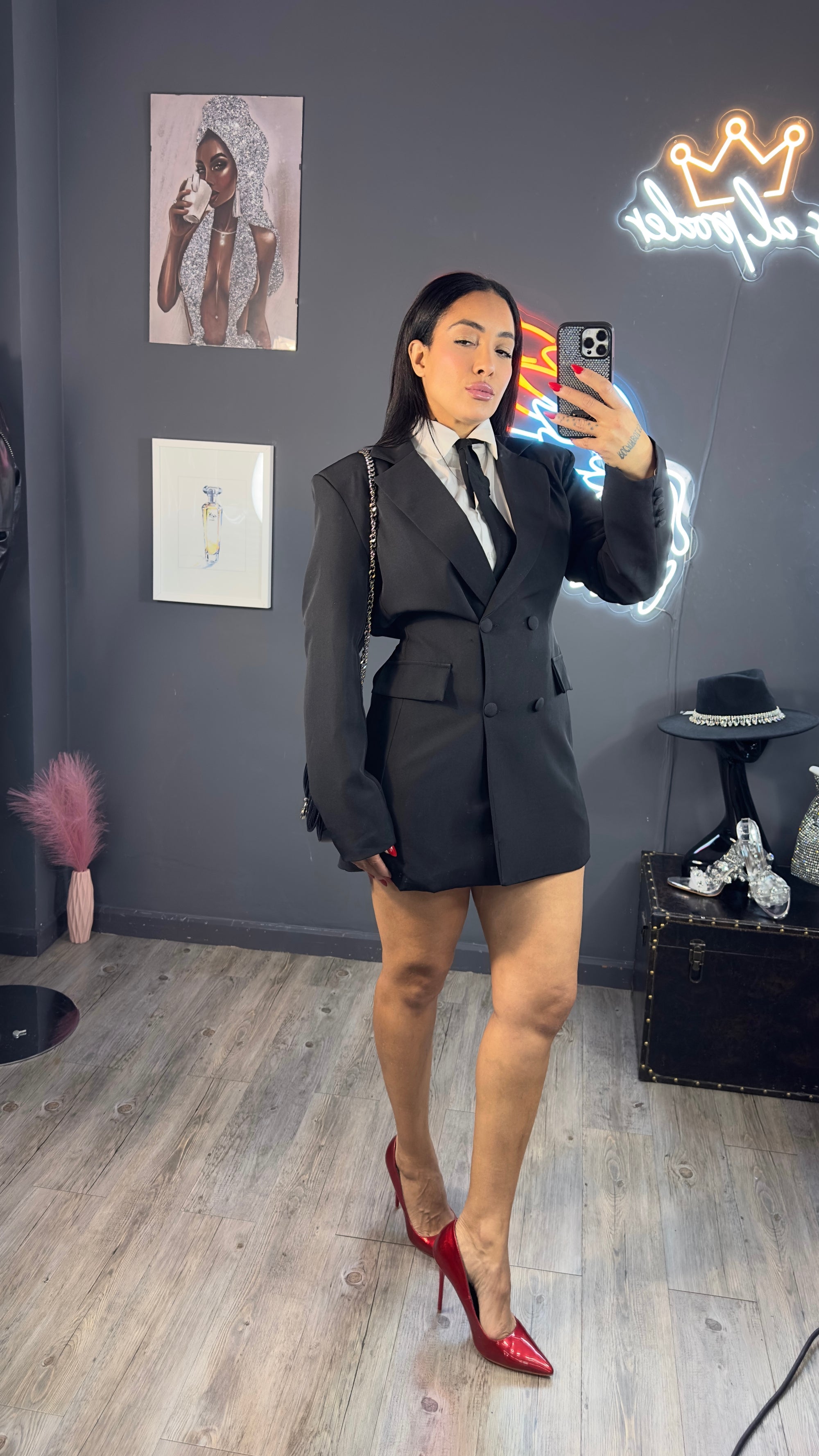 Vestido blazer Oversize