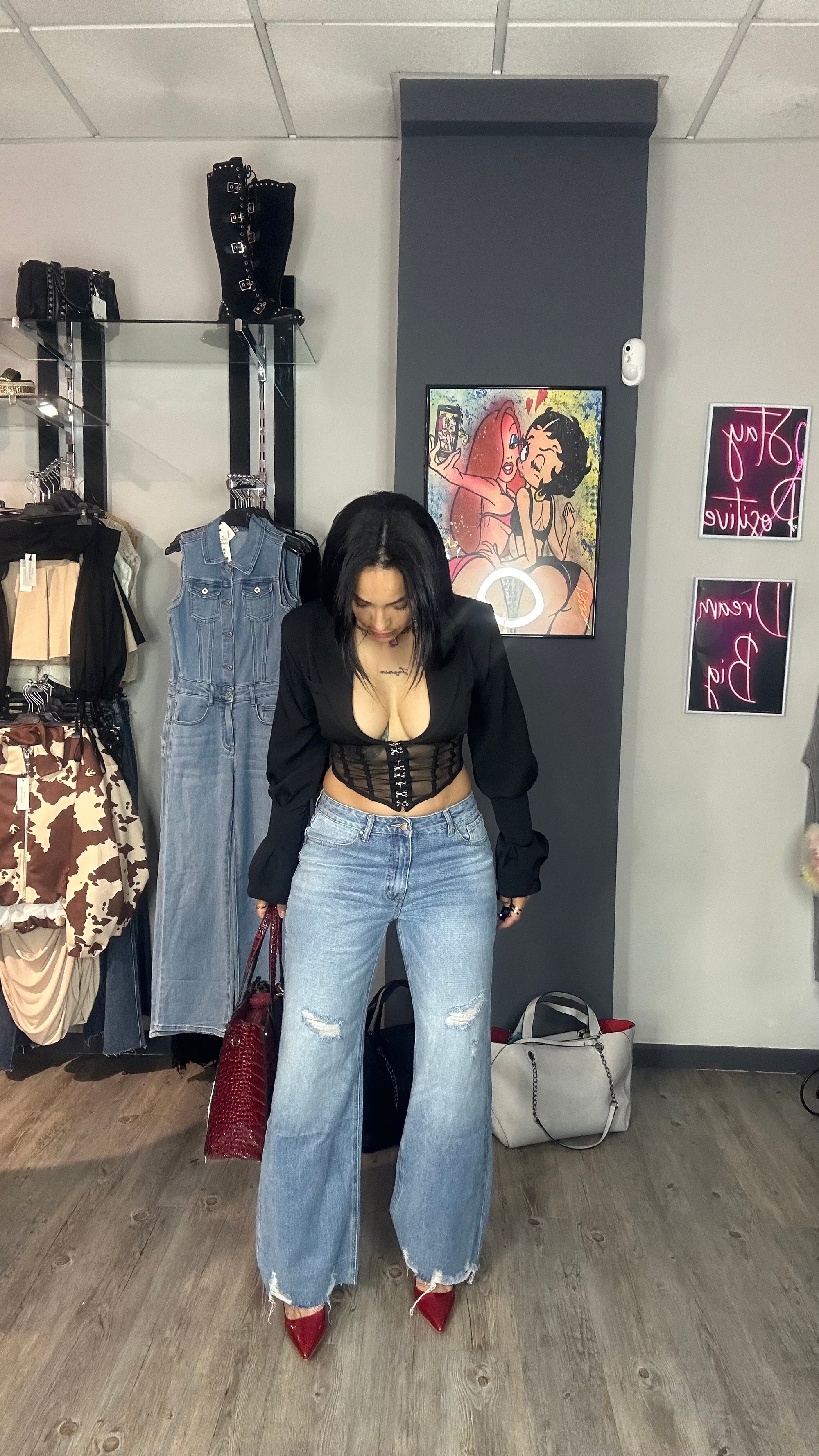 Jeans rígido