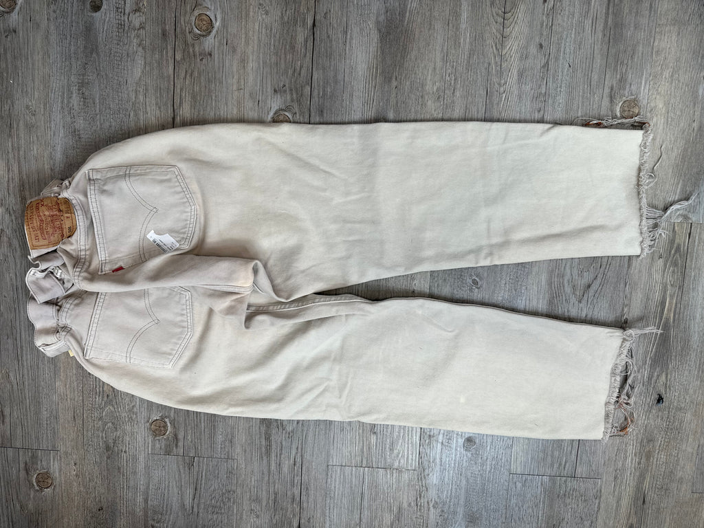 Jeans Levis candy beige M/L 012