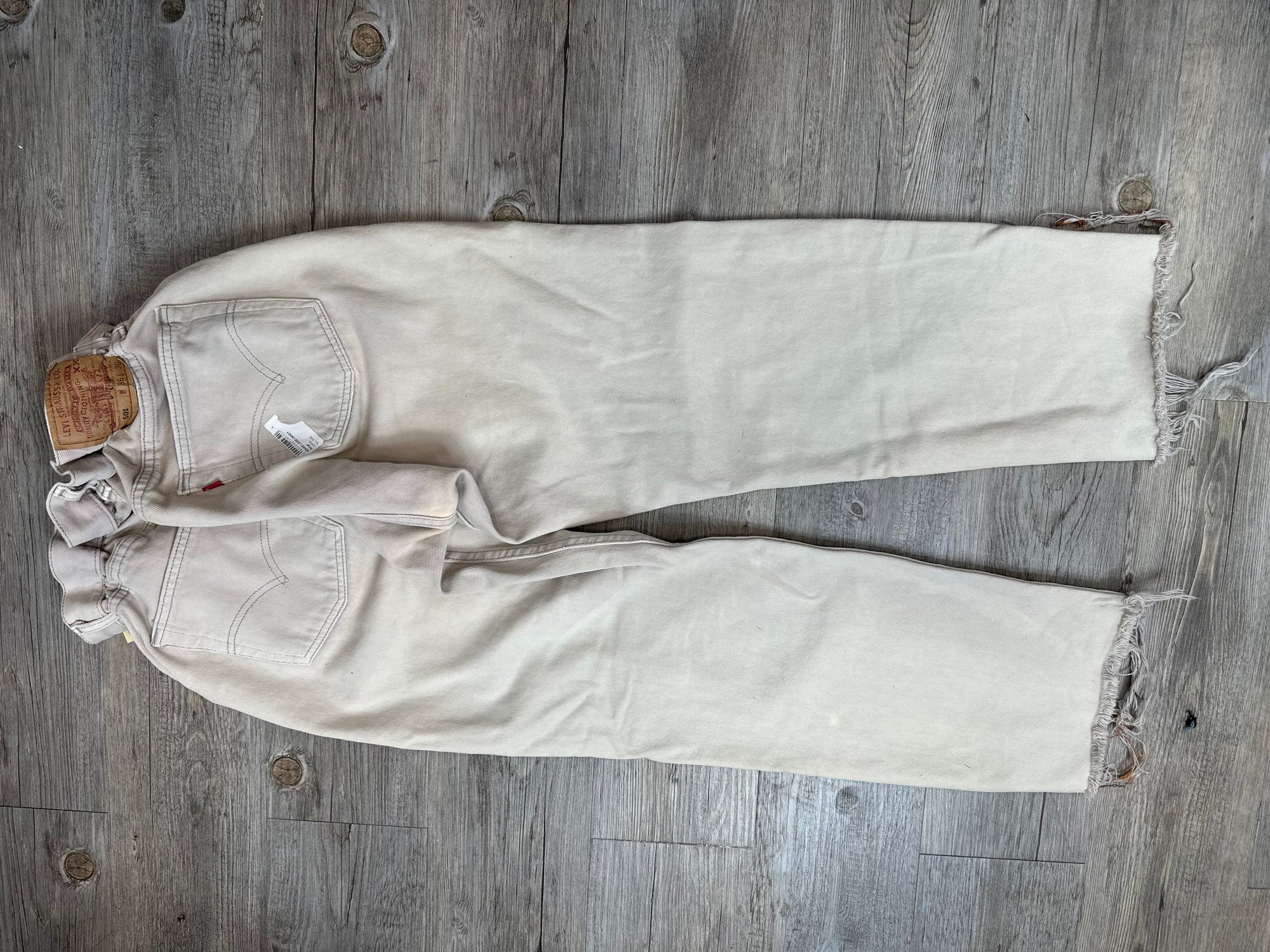 Jeans Levis candy beige M/L 012
