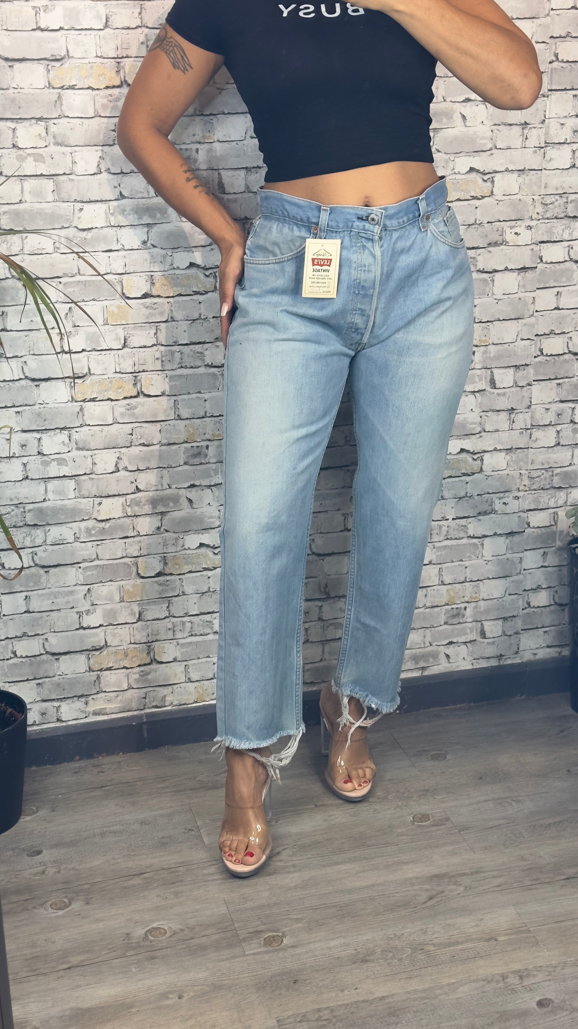 Jeans Levis candy claro XXL 040