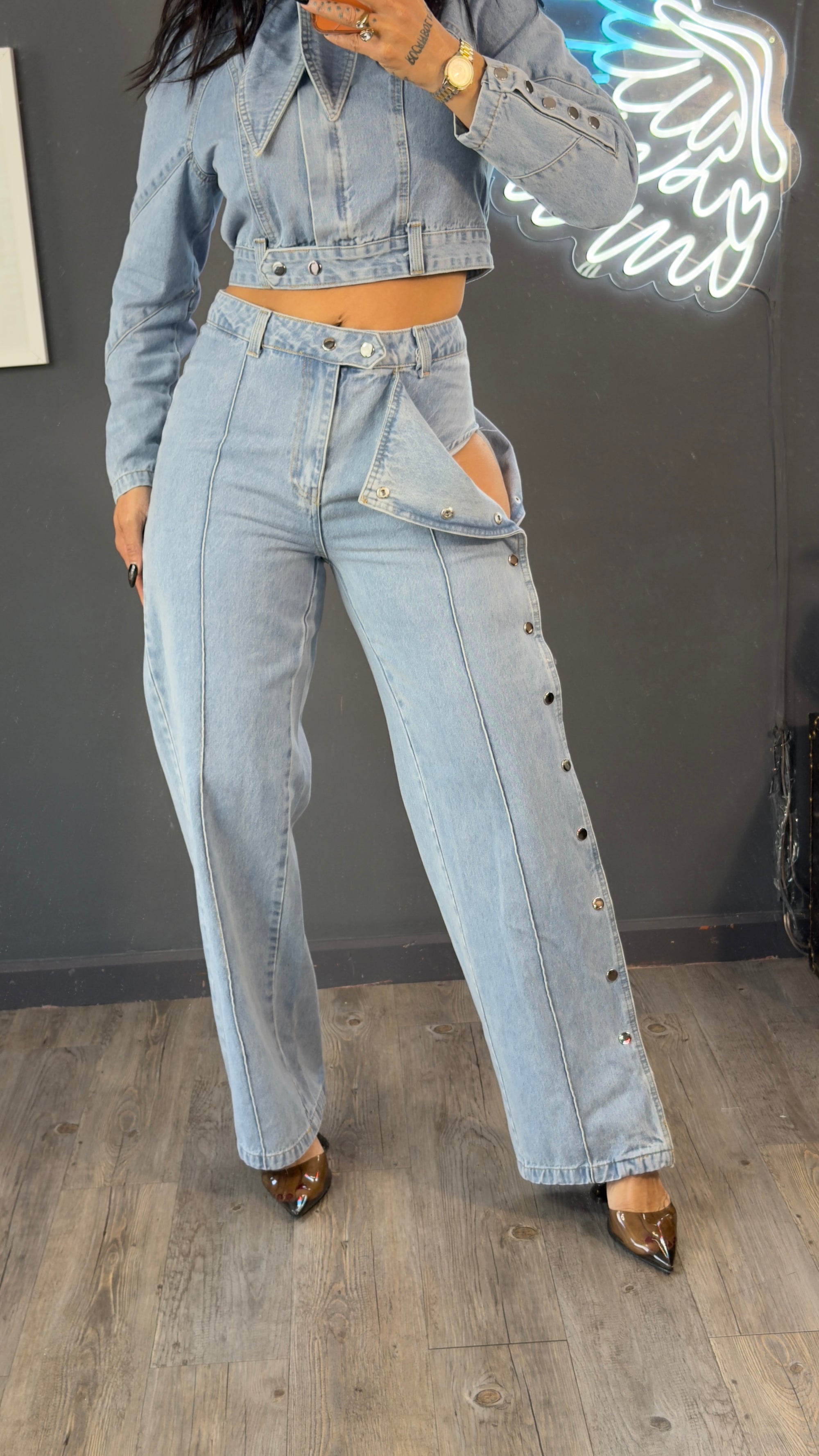 Conjunto ANGEL DENIM