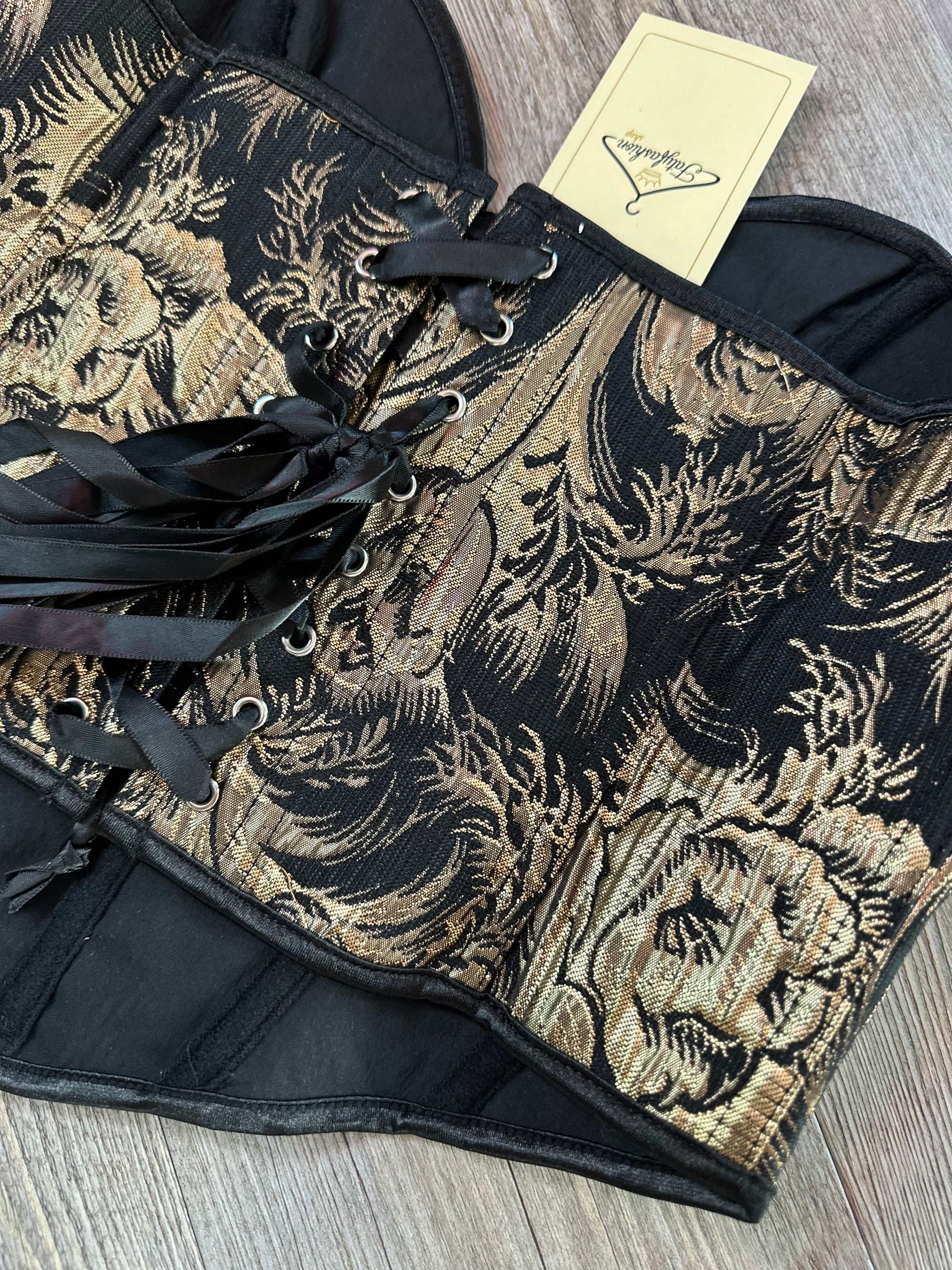 Corset Barroco Dorado