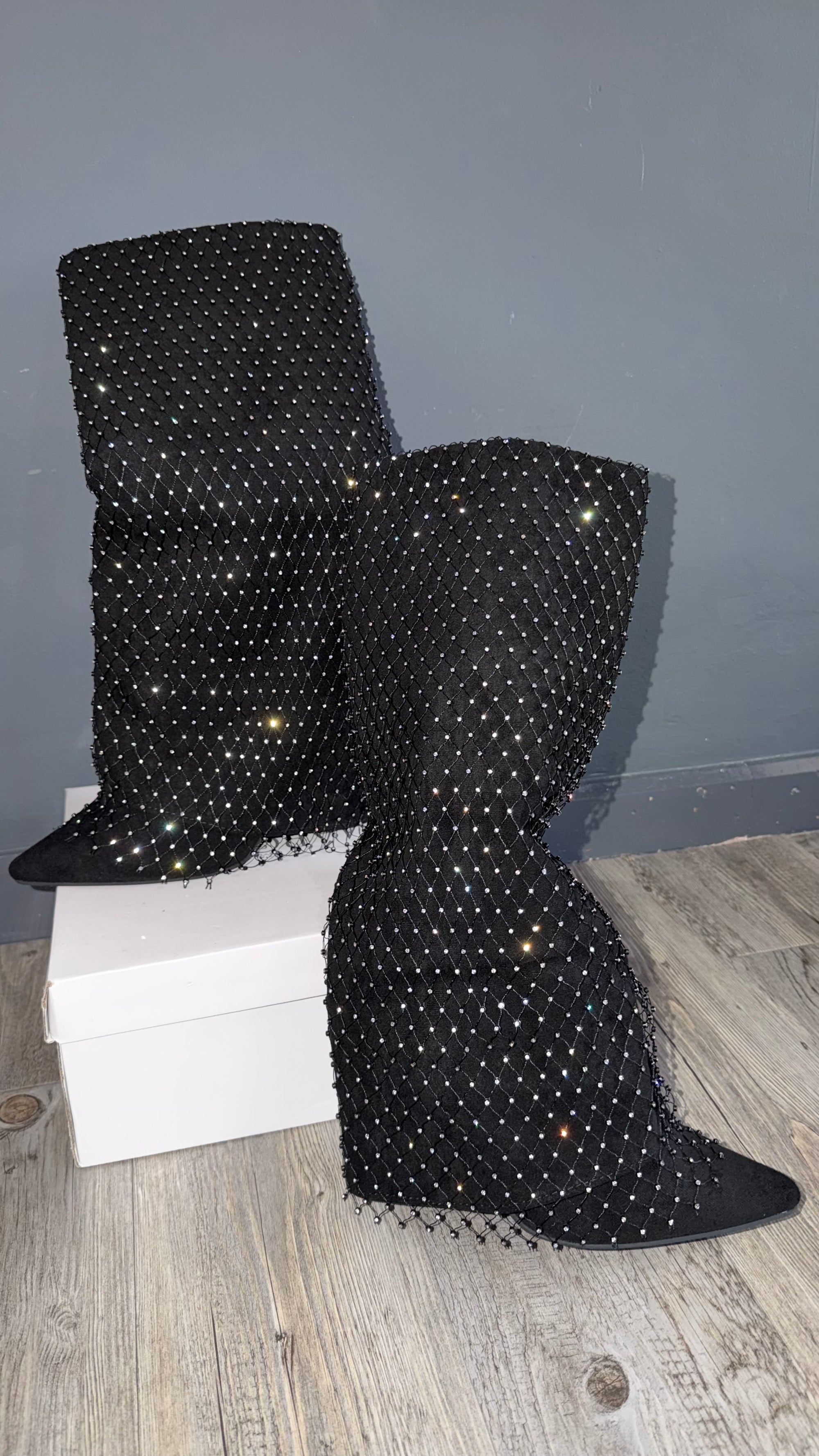 Botas Luxury Redd brillo