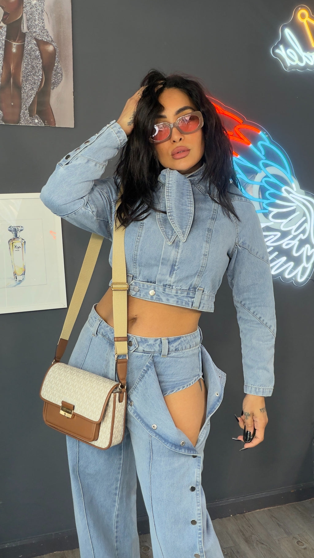 Conjunto ANGEL DENIM