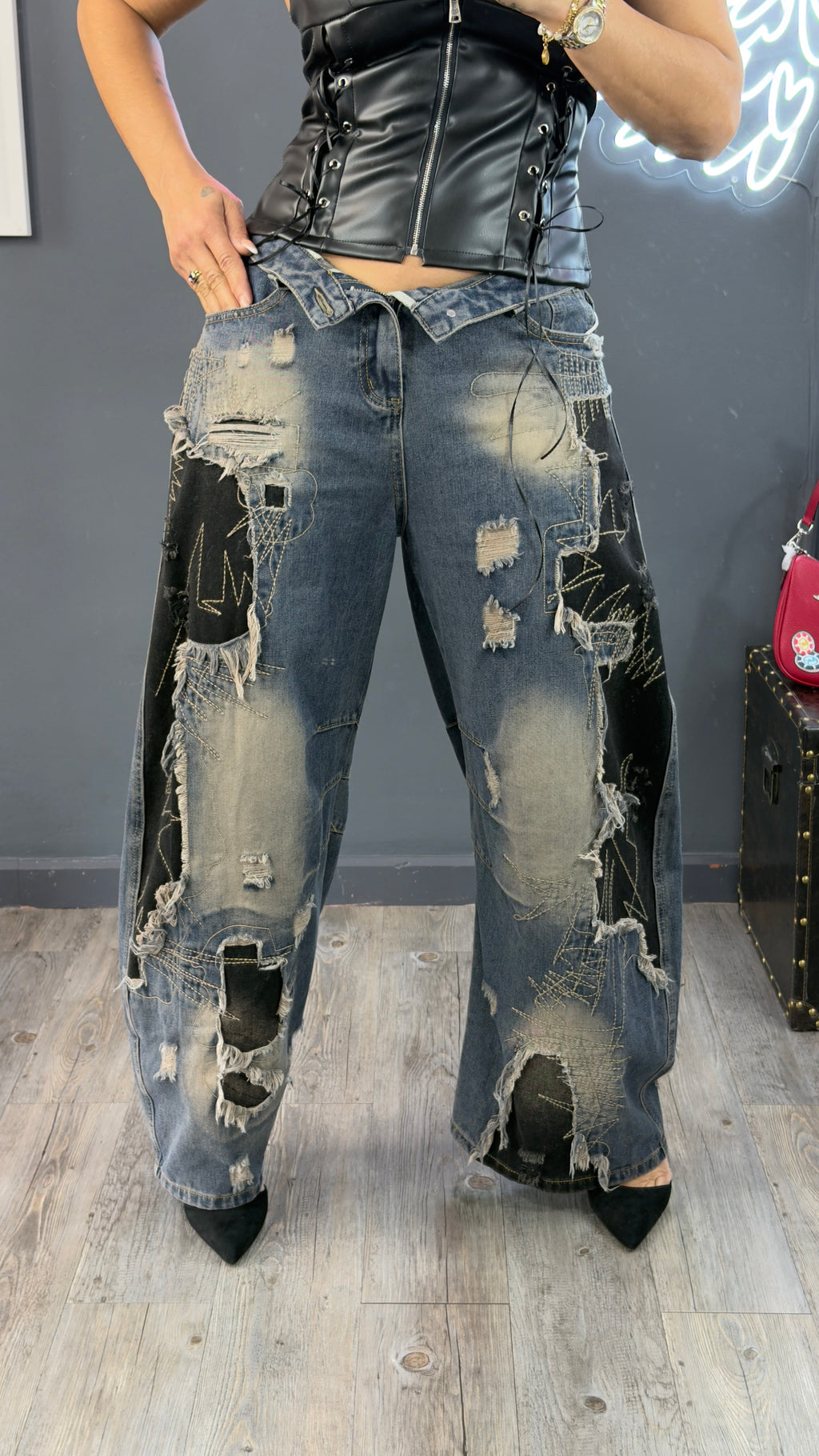 Jeans Fénix Destroyed