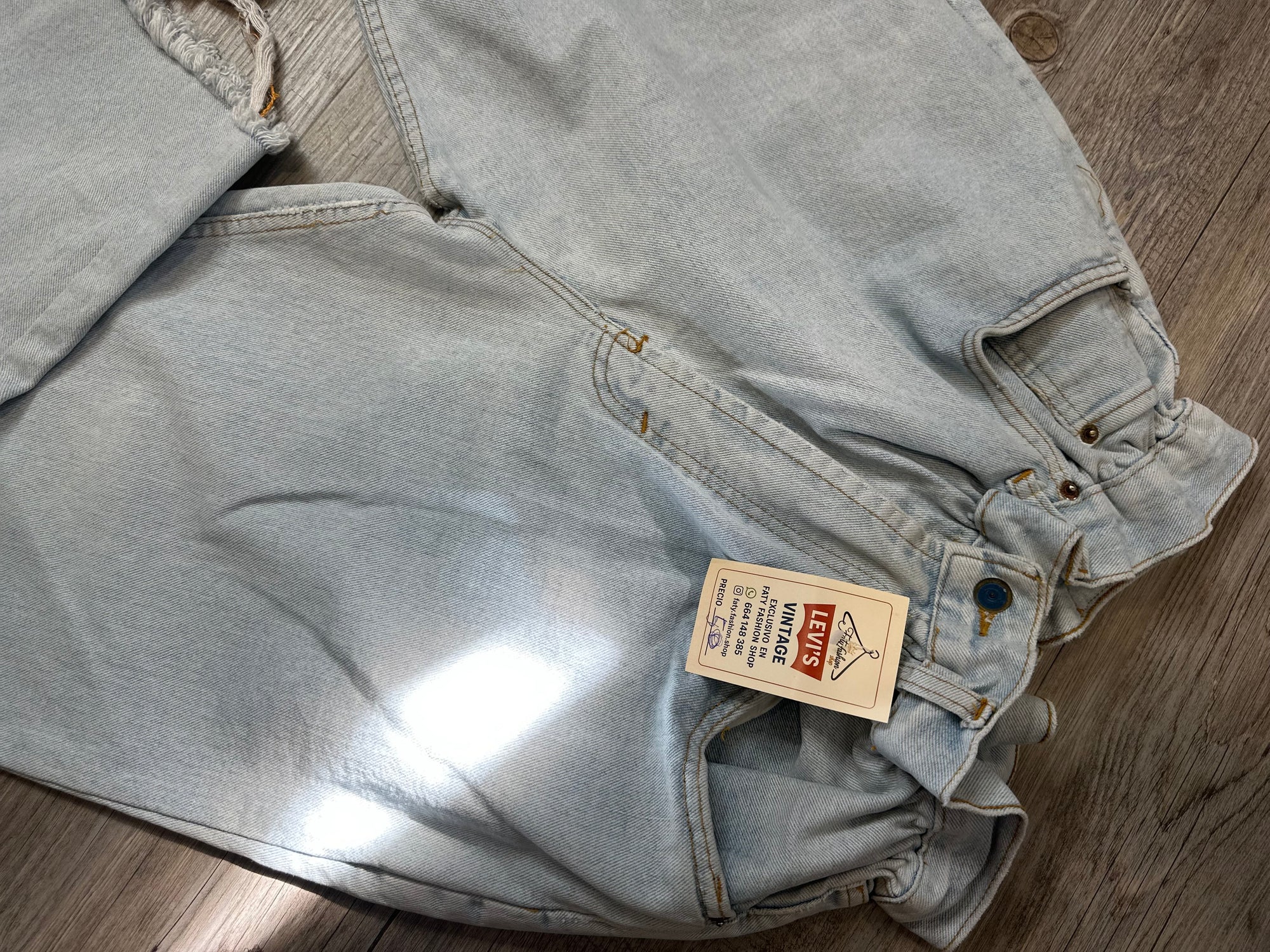 Jeans Levis candy claro XXL 033
