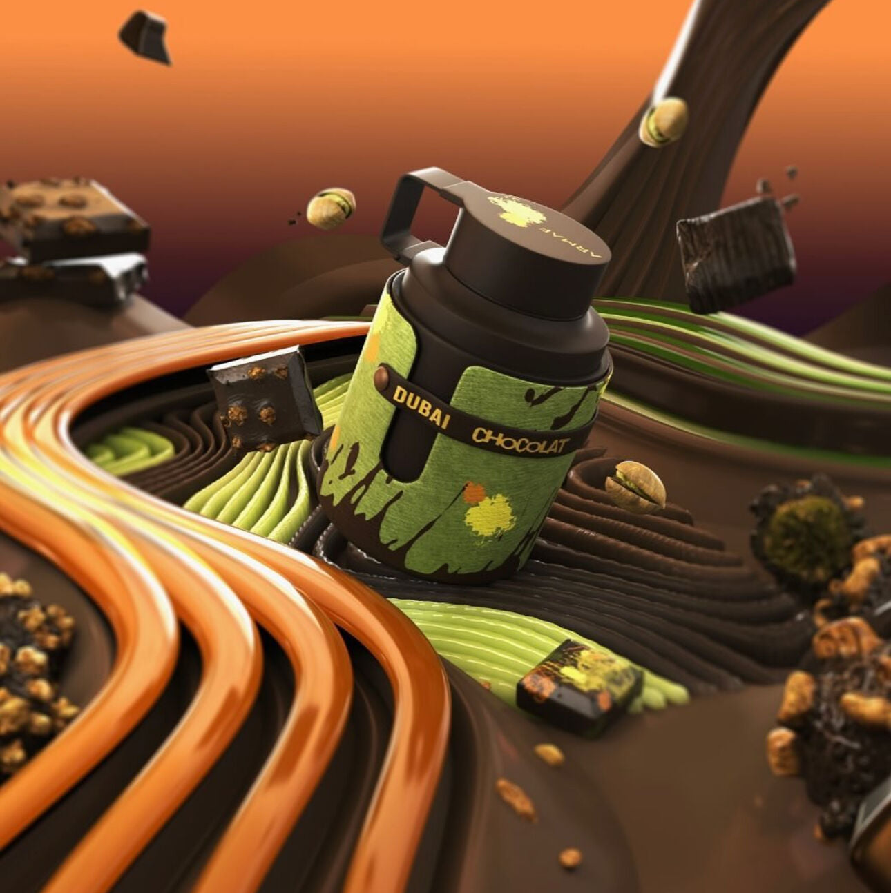 DUBÁI CHOCOLATE PISTACHO