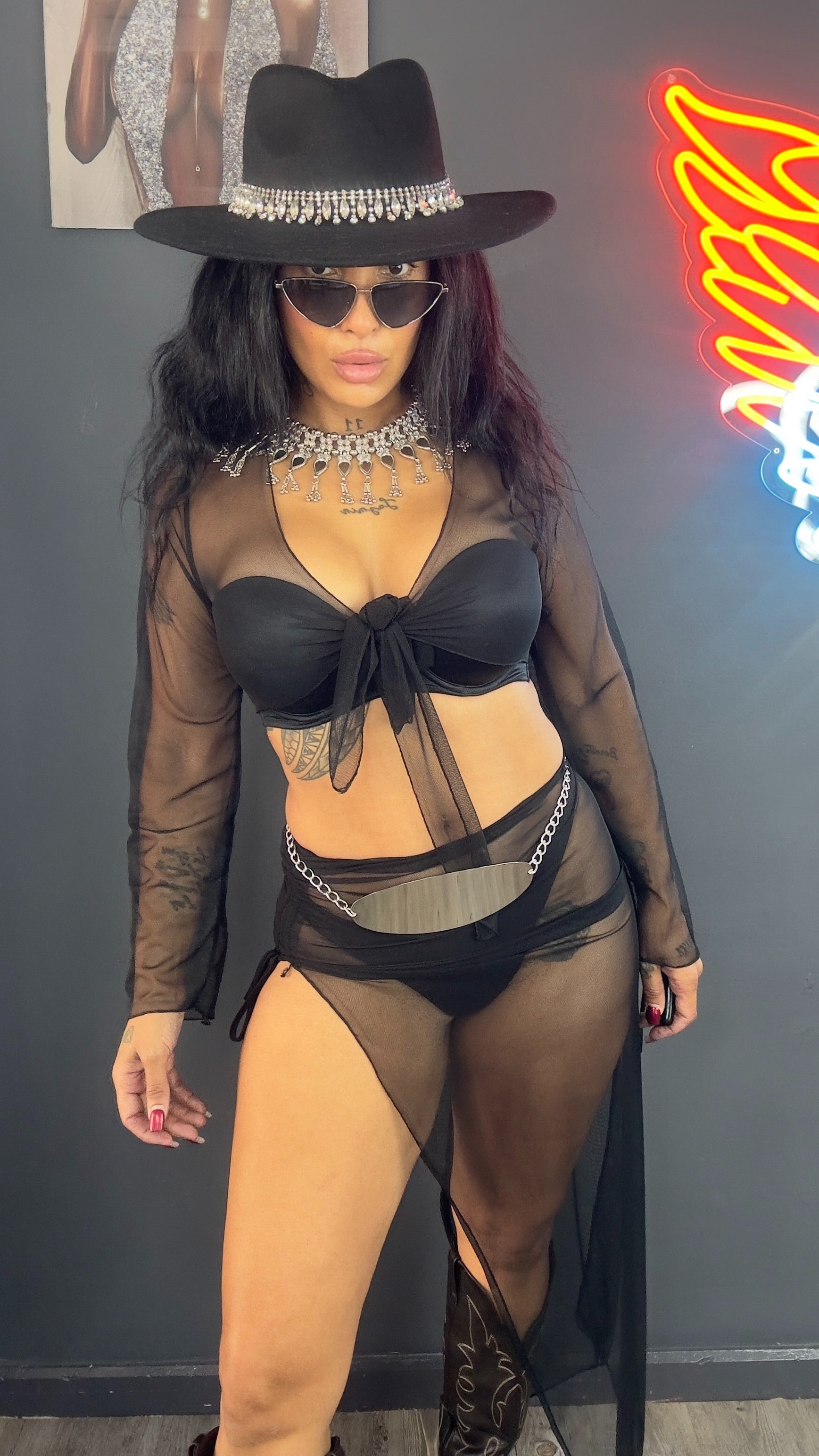 Conjunto tul torera