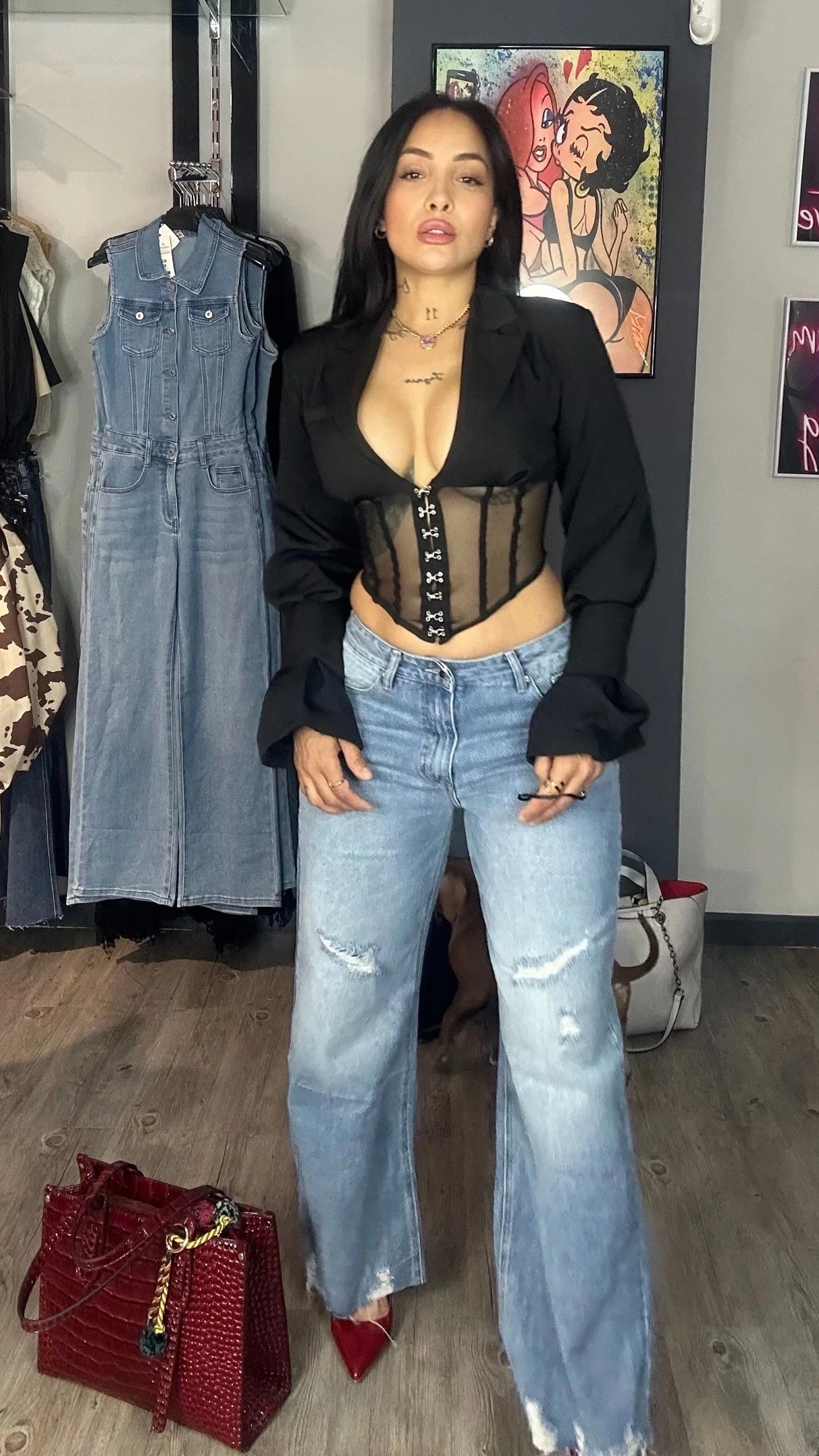 Blazer. Corset