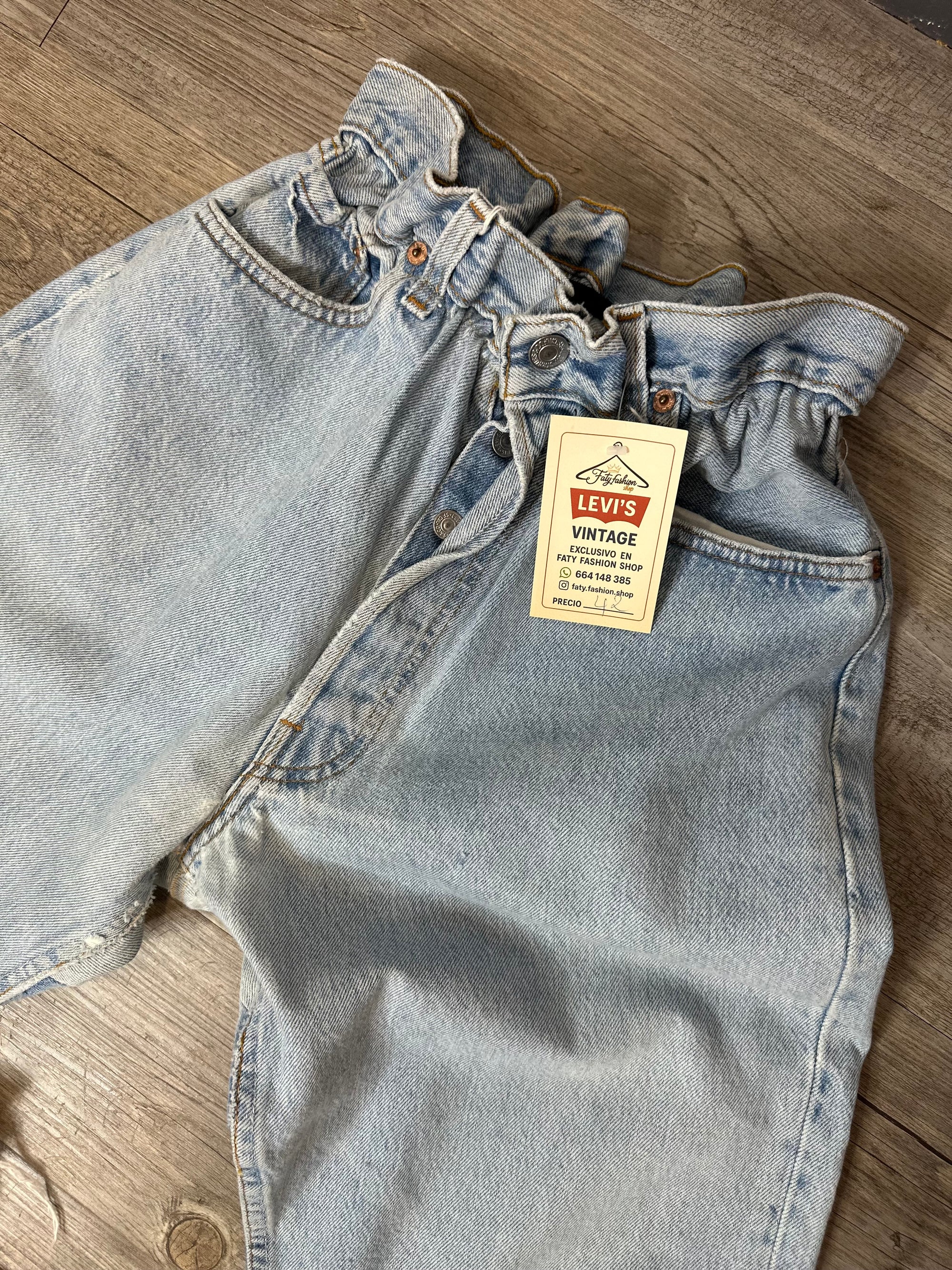 Jeans Levis candy claro XL 035