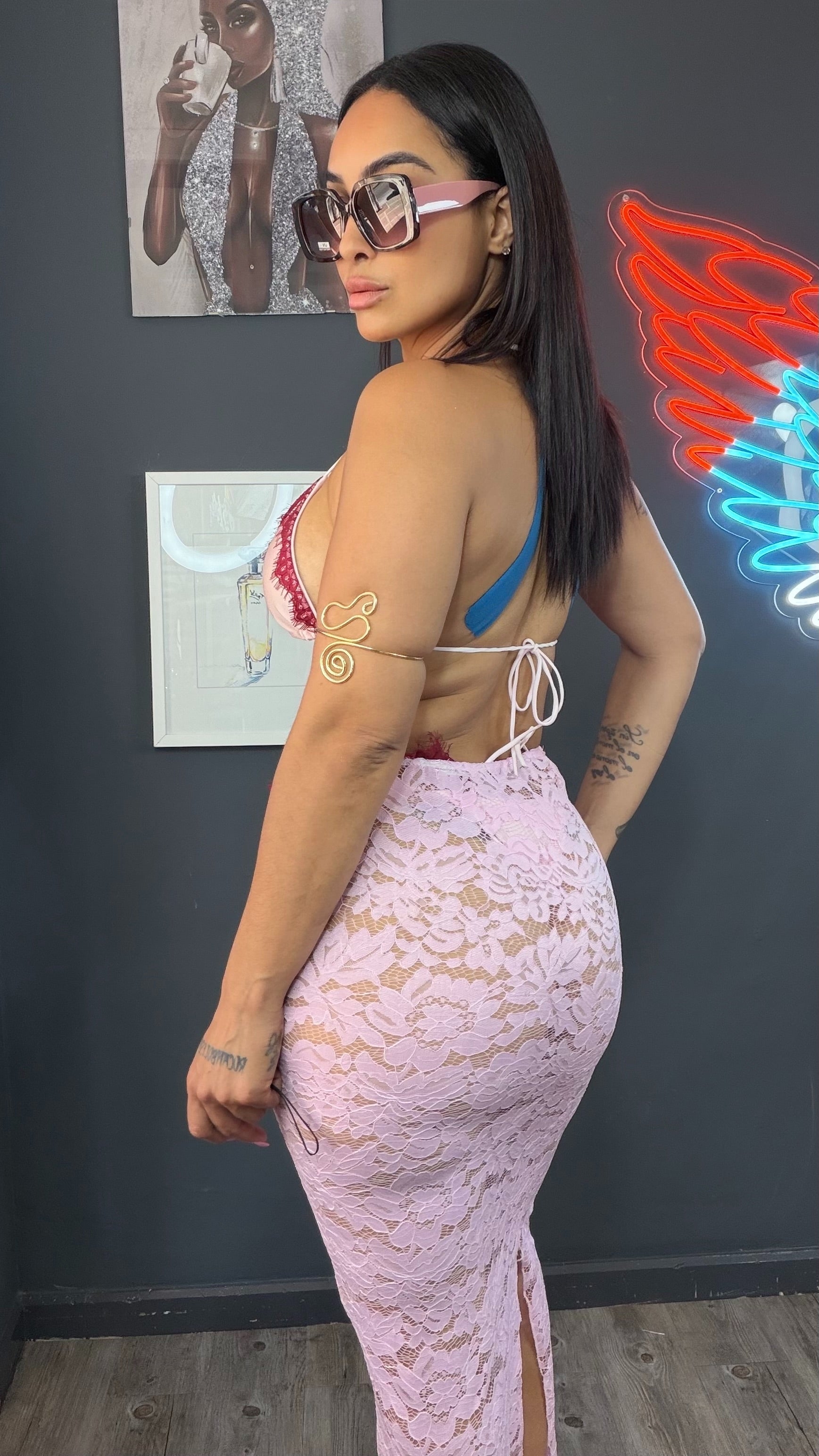Bikini verano azul 3 PZ