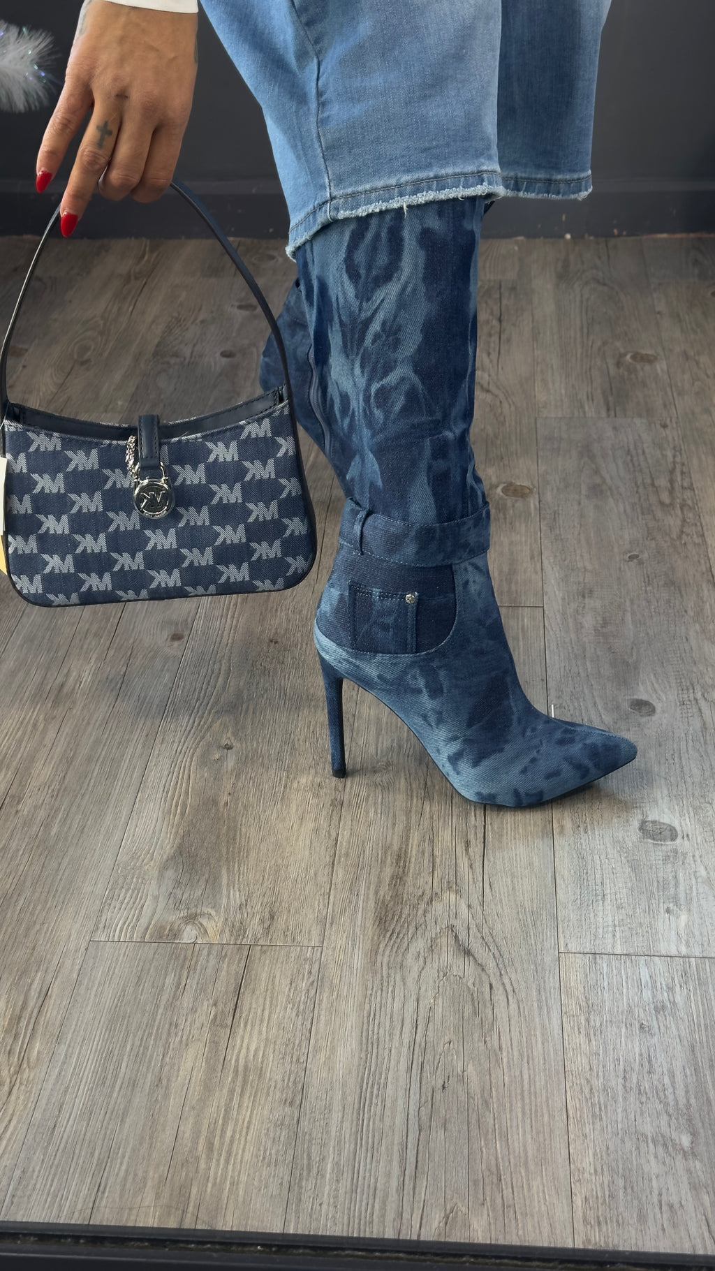 Botas Denim Fierce
