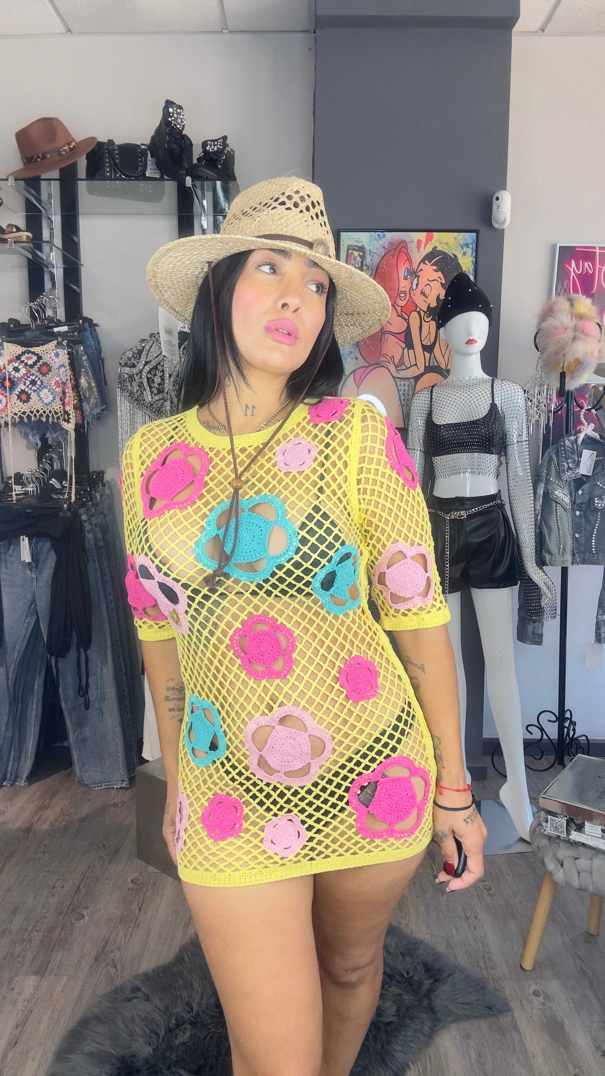 Crochet flores