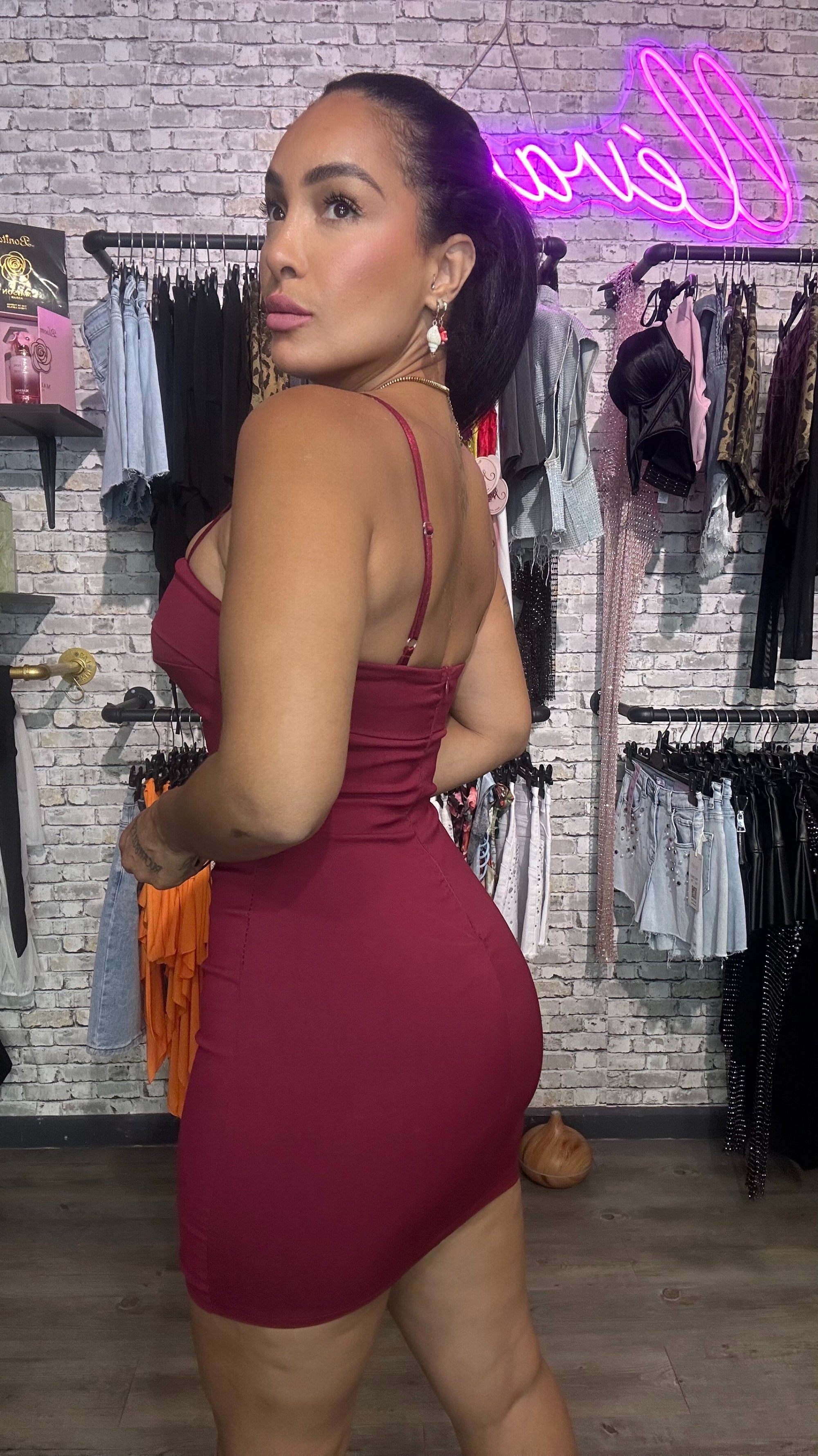 Vestido lady con relleno