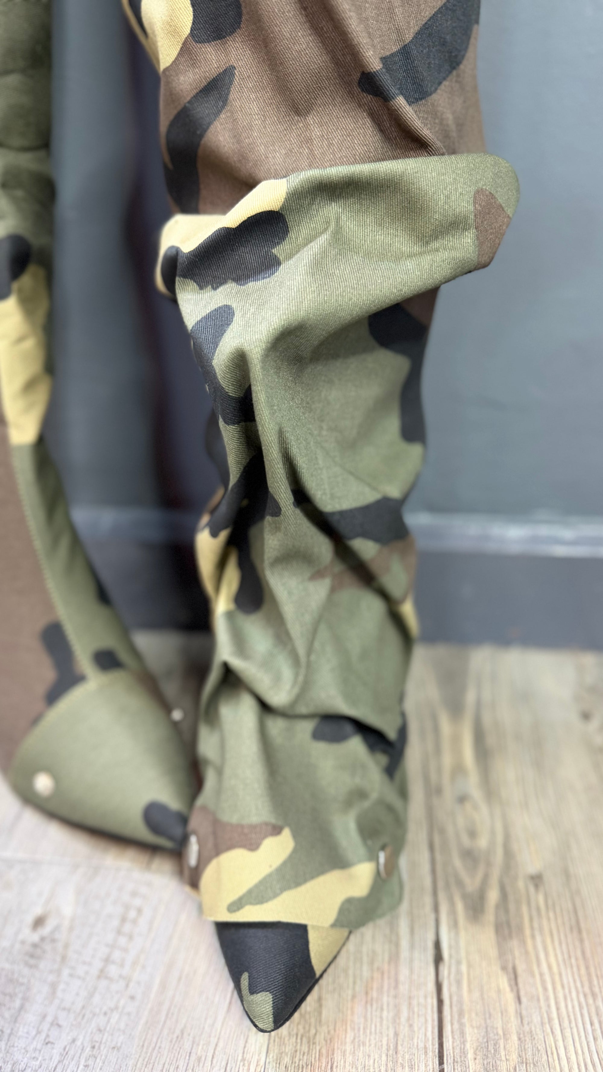 Botas segunda piel camuflaje DENIM