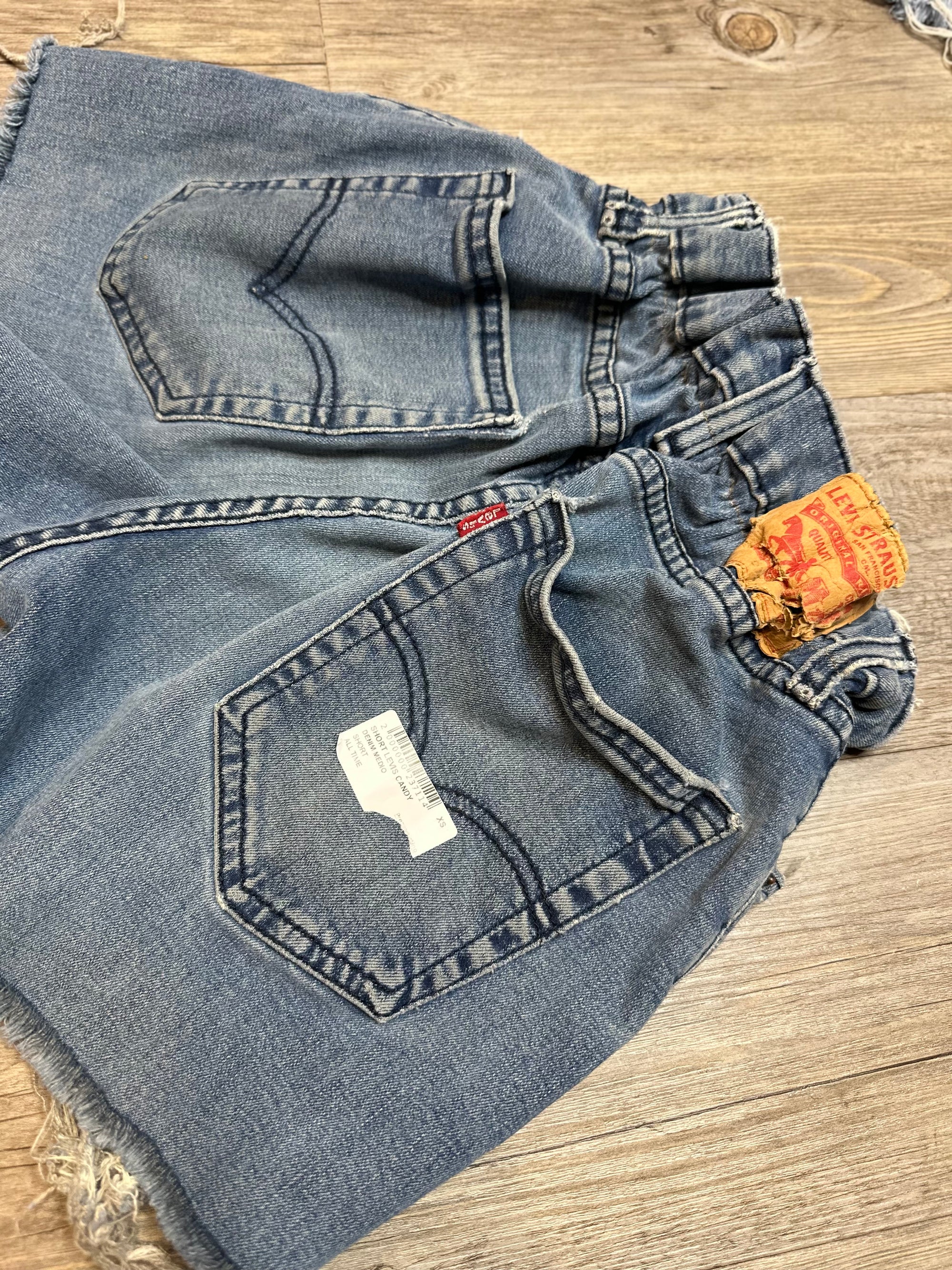 Denim medio oscuro candy XS